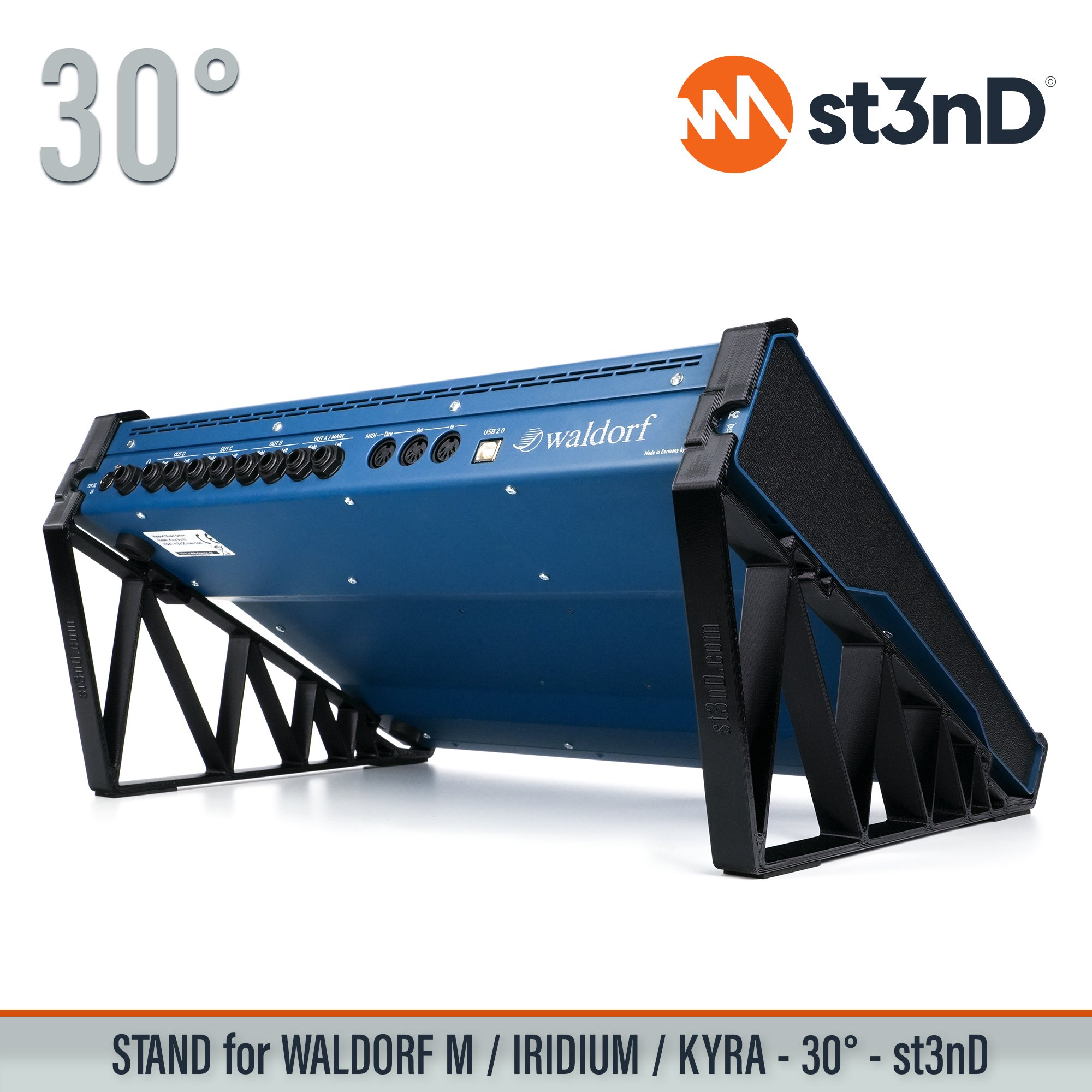 waldorf desktop synth sound design st3nD stable stand strong studio synth accessory WALDORF M kyra iridium