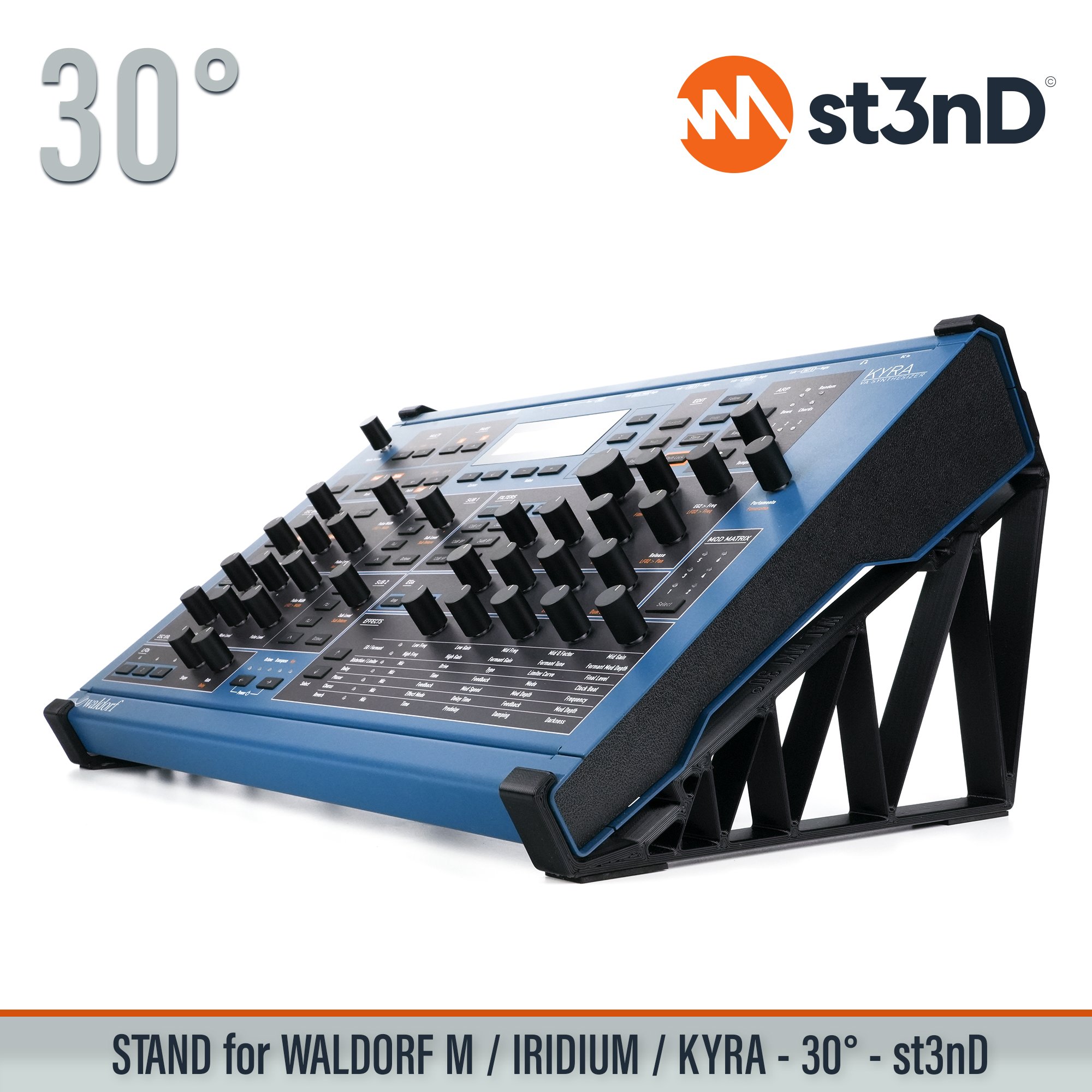 waldorf desktop synth sound design st3nD stable stand strong studio synth accessory WALDORF M kyra iridium