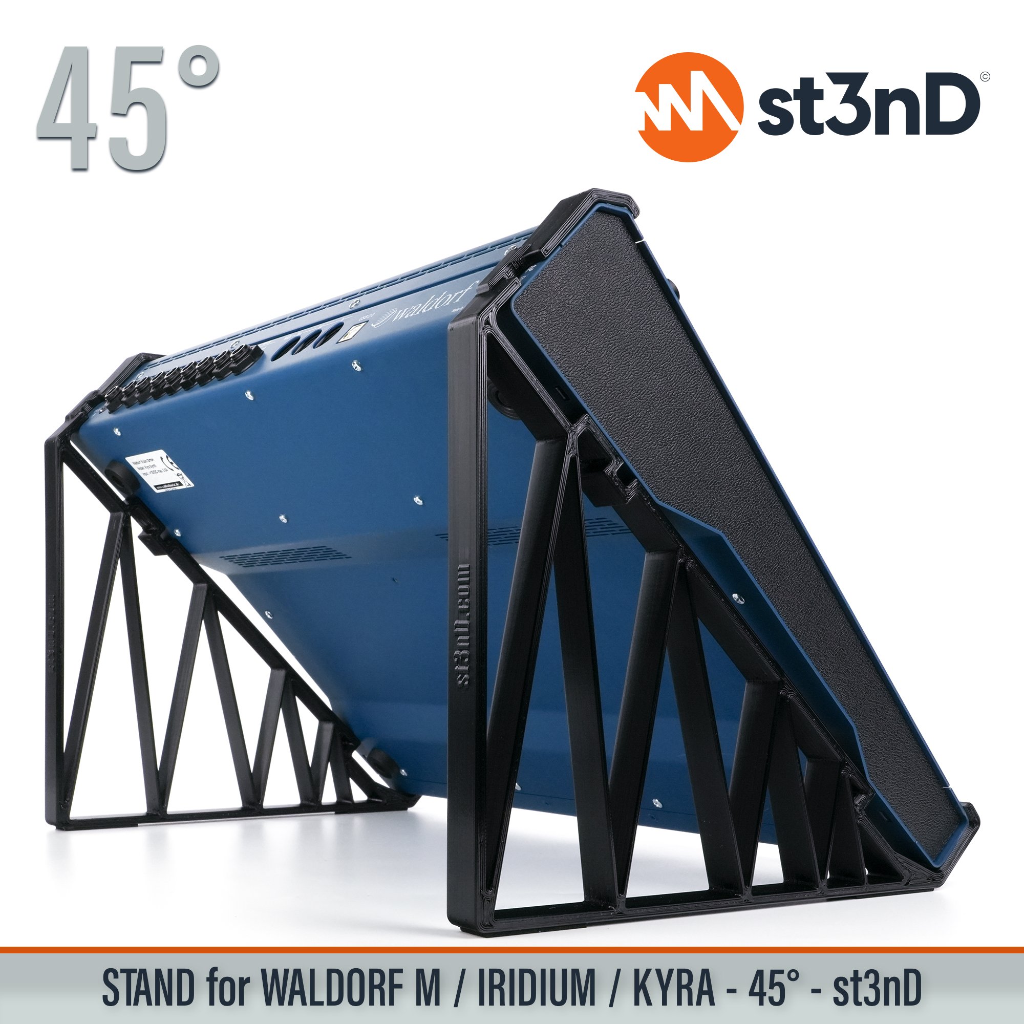 desktop synth Iridium kyra sound design st3nD stable stand strong studio accessory synth accessory waldorf