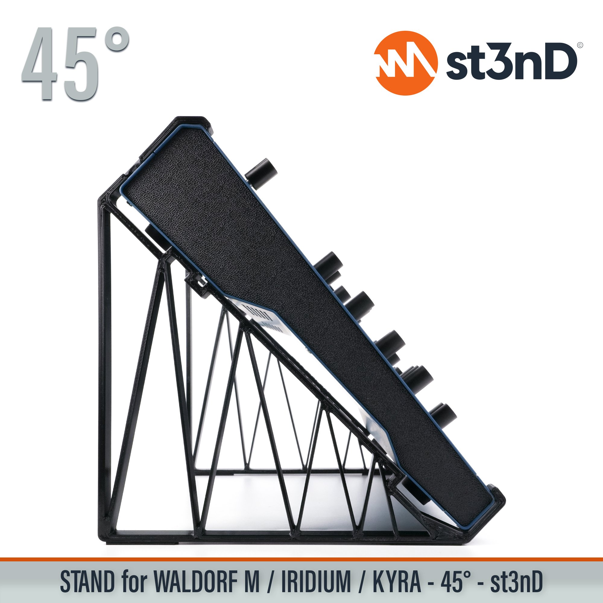 desktop synth Iridium kyra sound design st3nD stable stand strong studio accessory synth accessory waldorf