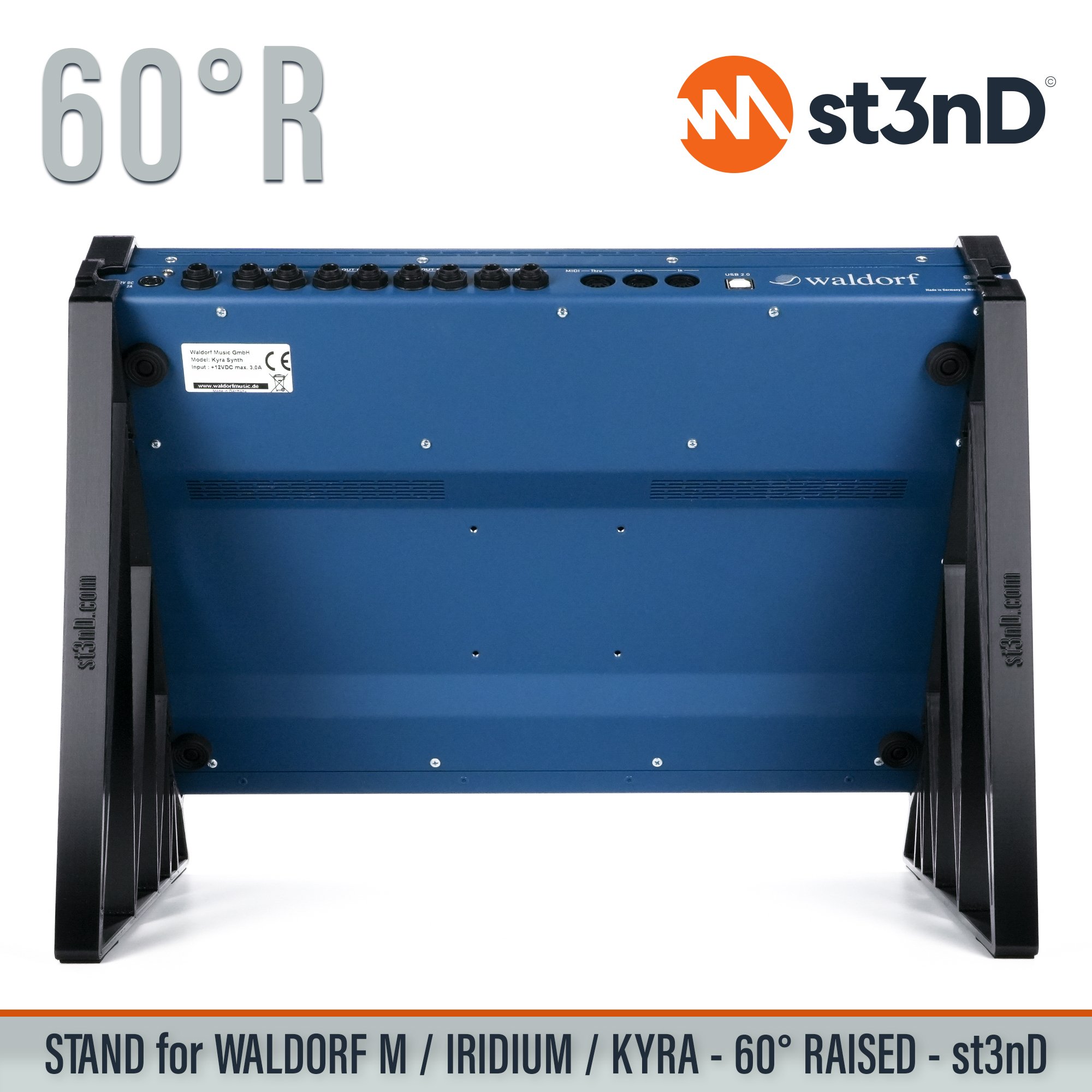 waldorf desktop synth sound design st3nD stable stand strong studio synth accessory WALDORF M kyra iridium
