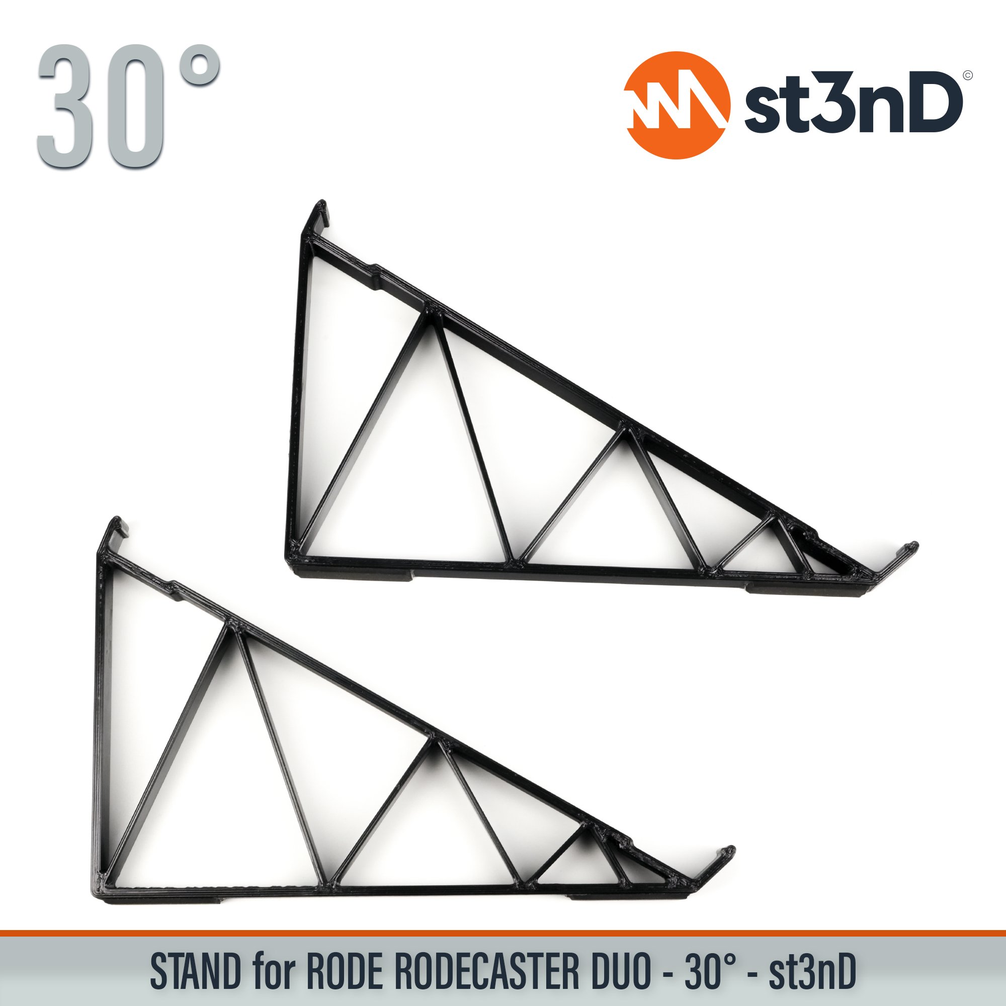 audio interface PODCAST INTERFACE podcast mixer portable RODE RODE MIXER RODE Rodecaster Duo Rodecaster Duo rodecaster mixer st3nD stable stand strong sturdy synth accessory tilted