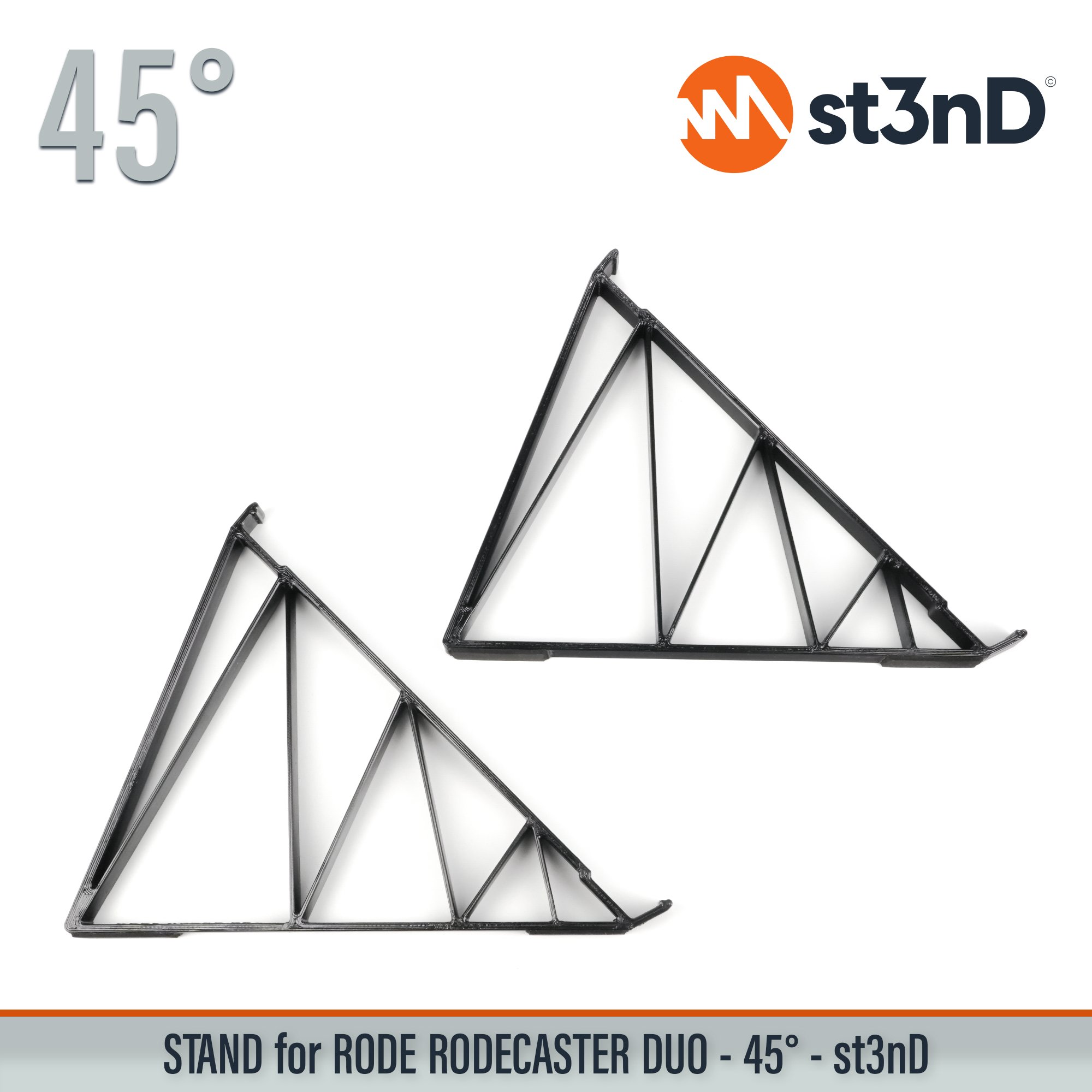 audio interface PODCAST INTERFACE podcast mixer portable RODE RODE MIXER RODE Rodecaster Duo Rodecaster Duo rodecaster mixer st3nD stable stand strong sturdy synth accessory tilted