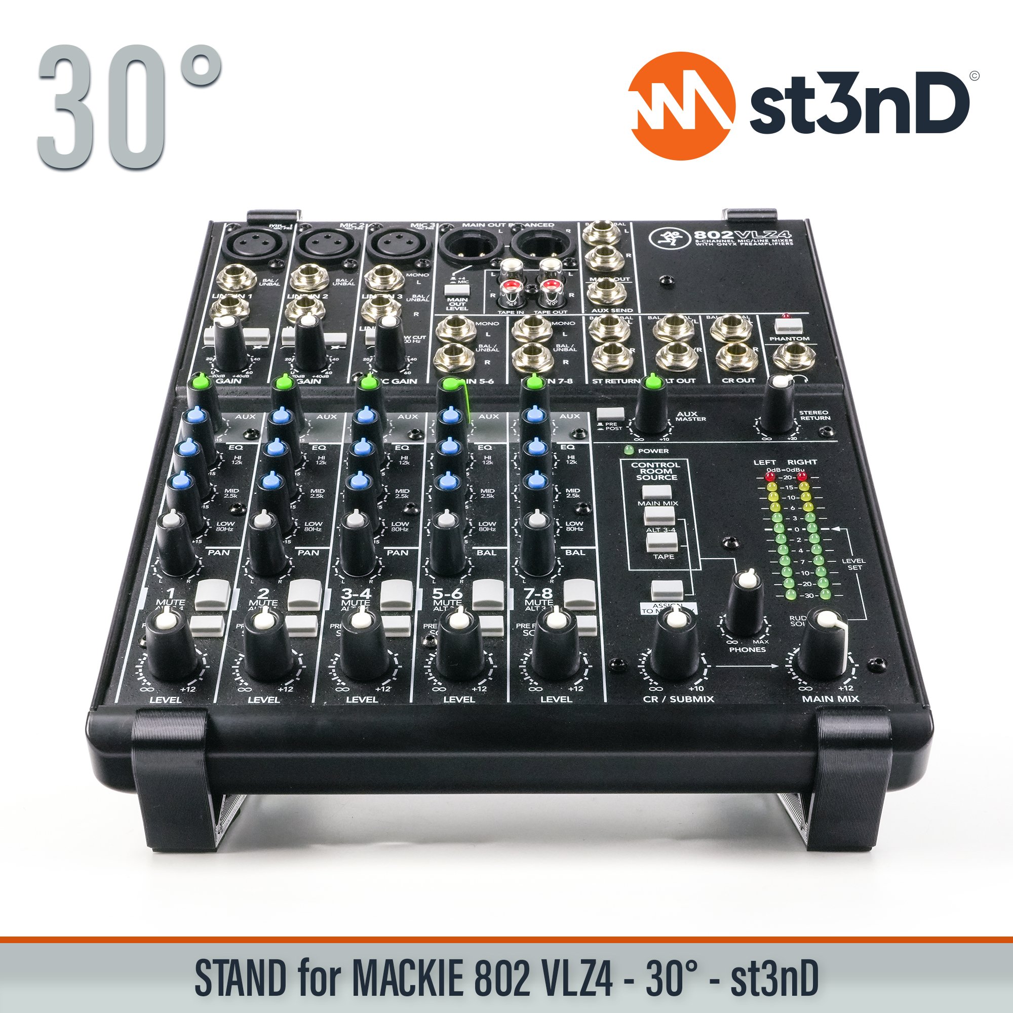portable portable mixer st3nD stand strong studio equipment studio gear sturdy tilted Mackie Mixer analog mixer MACKIE 802VLZ4 MAckie VLZ4 mackie 802 vlz4