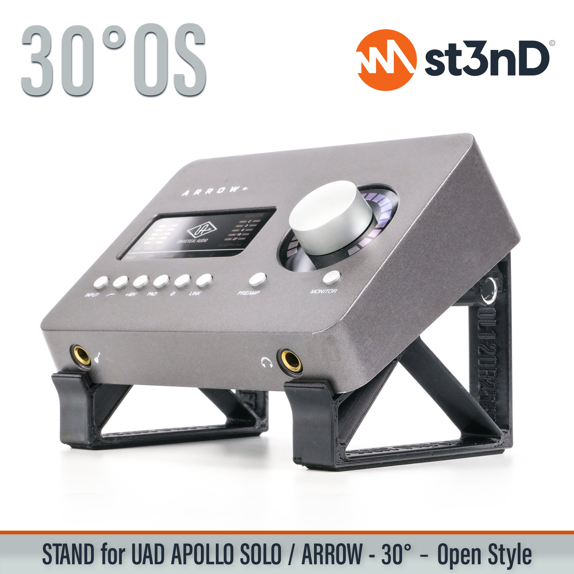 audio device audio interface portable st3nD stand strong studio sturdy uad universal audio uad apollo UAD Apollo Solo Arrow uad arrow