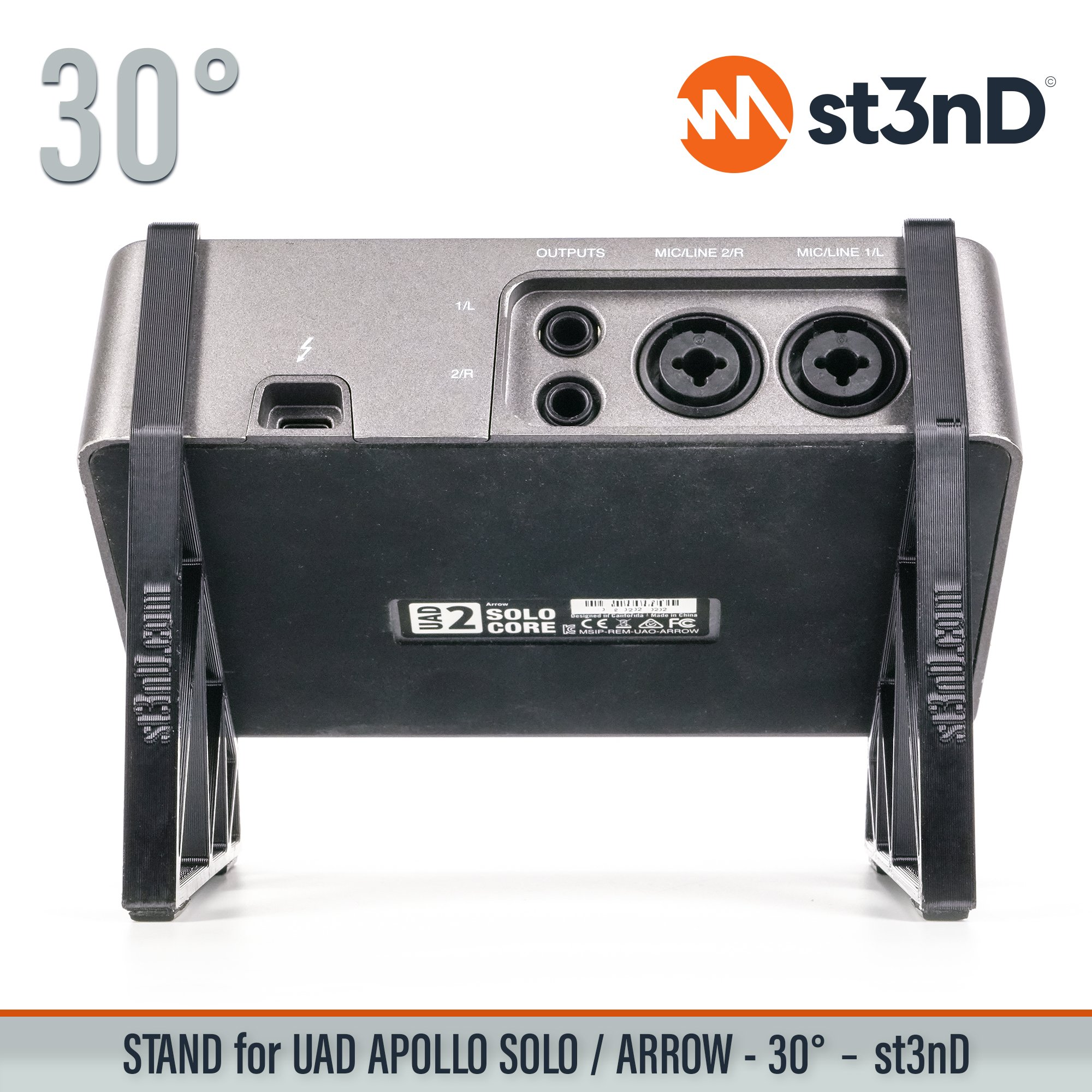 audio interface music production st3nD stable stand strong tilted uad universal audio UAD Apollo Solo Arrow UAD Apollo UAD Arrow