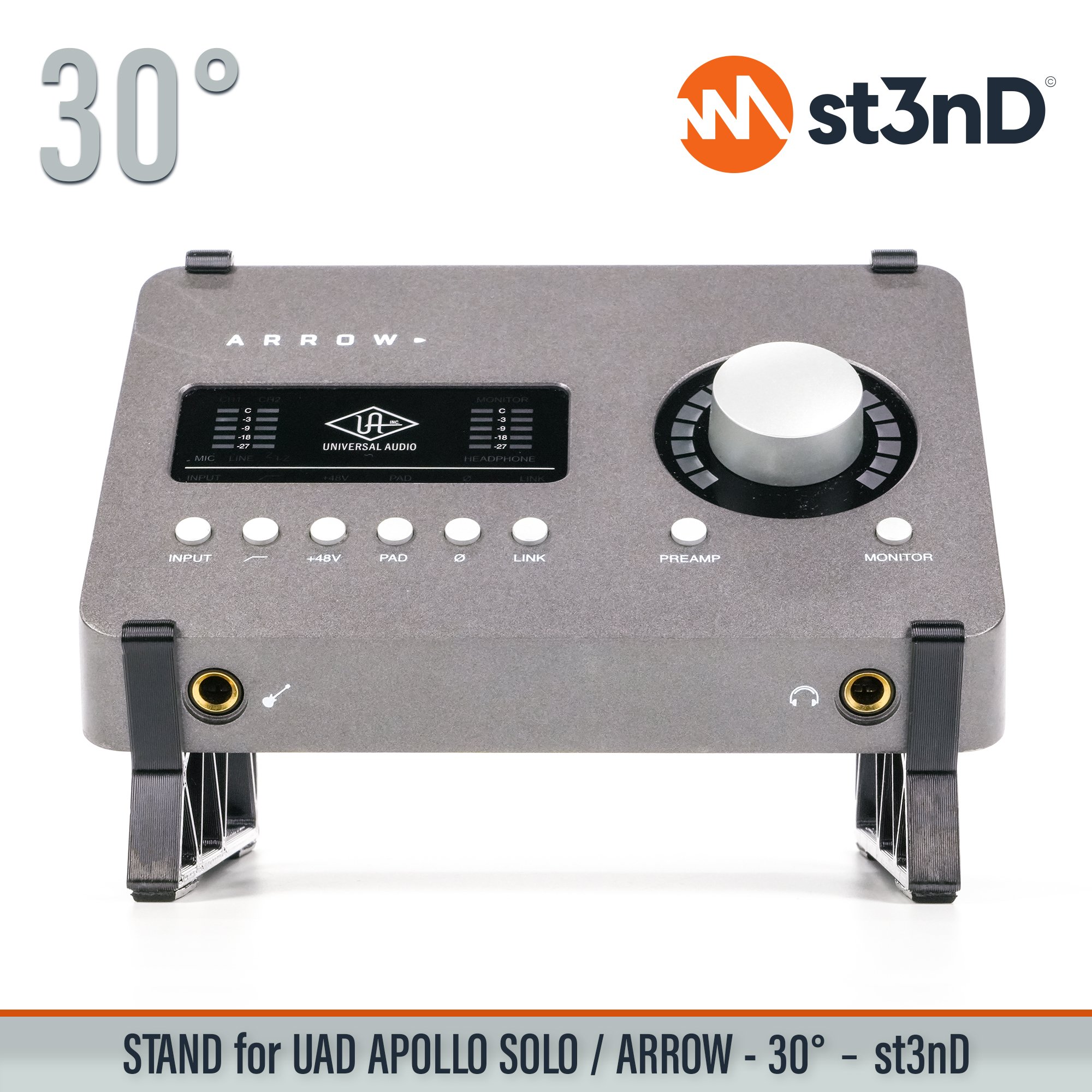 audio interface music production st3nD stable stand strong tilted uad universal audio UAD Apollo Solo Arrow UAD Apollo UAD Arrow