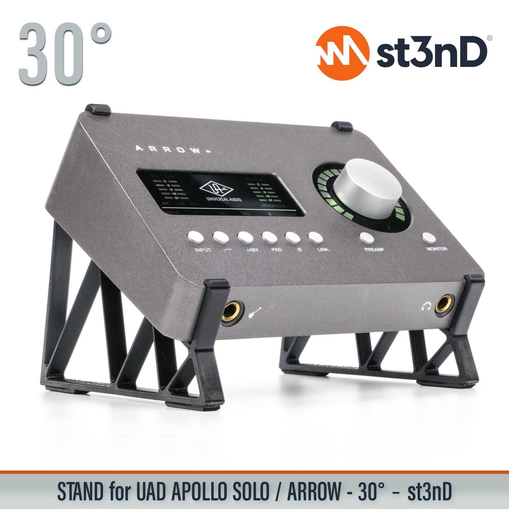 audio interface music production st3nD stable stand strong tilted uad universal audio UAD Apollo Solo Arrow UAD Apollo UAD Arrow