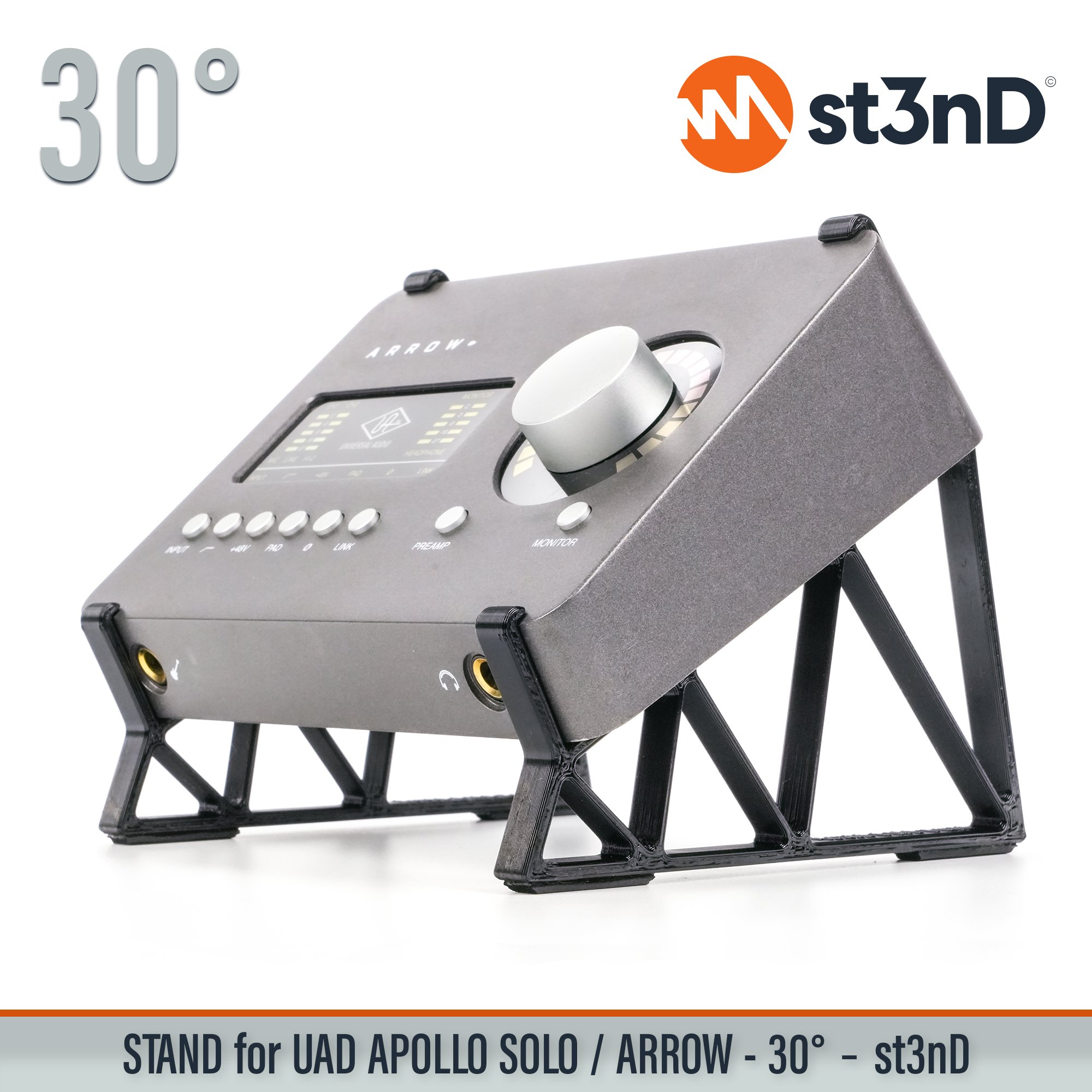 audio interface music production st3nD stable stand strong tilted uad universal audio UAD Apollo Solo Arrow UAD Apollo UAD Arrow