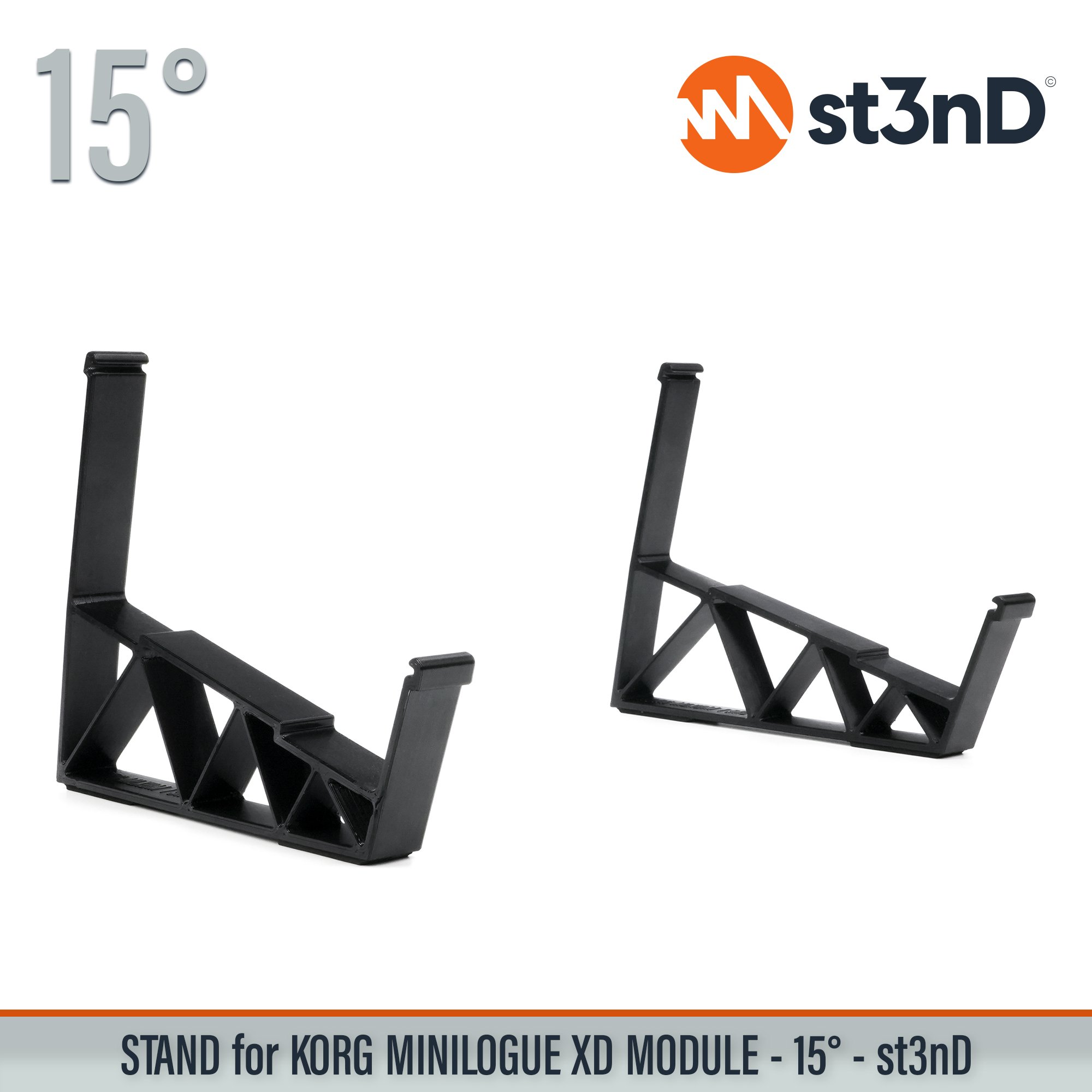 desktop stand desktop synth korg Korg MINILOGUE XD korg synth korg synth accessory music production sequencer st3nD stand strong studio gear sturdy Korg Minilogue XD Module MINILOGUE XD Module
