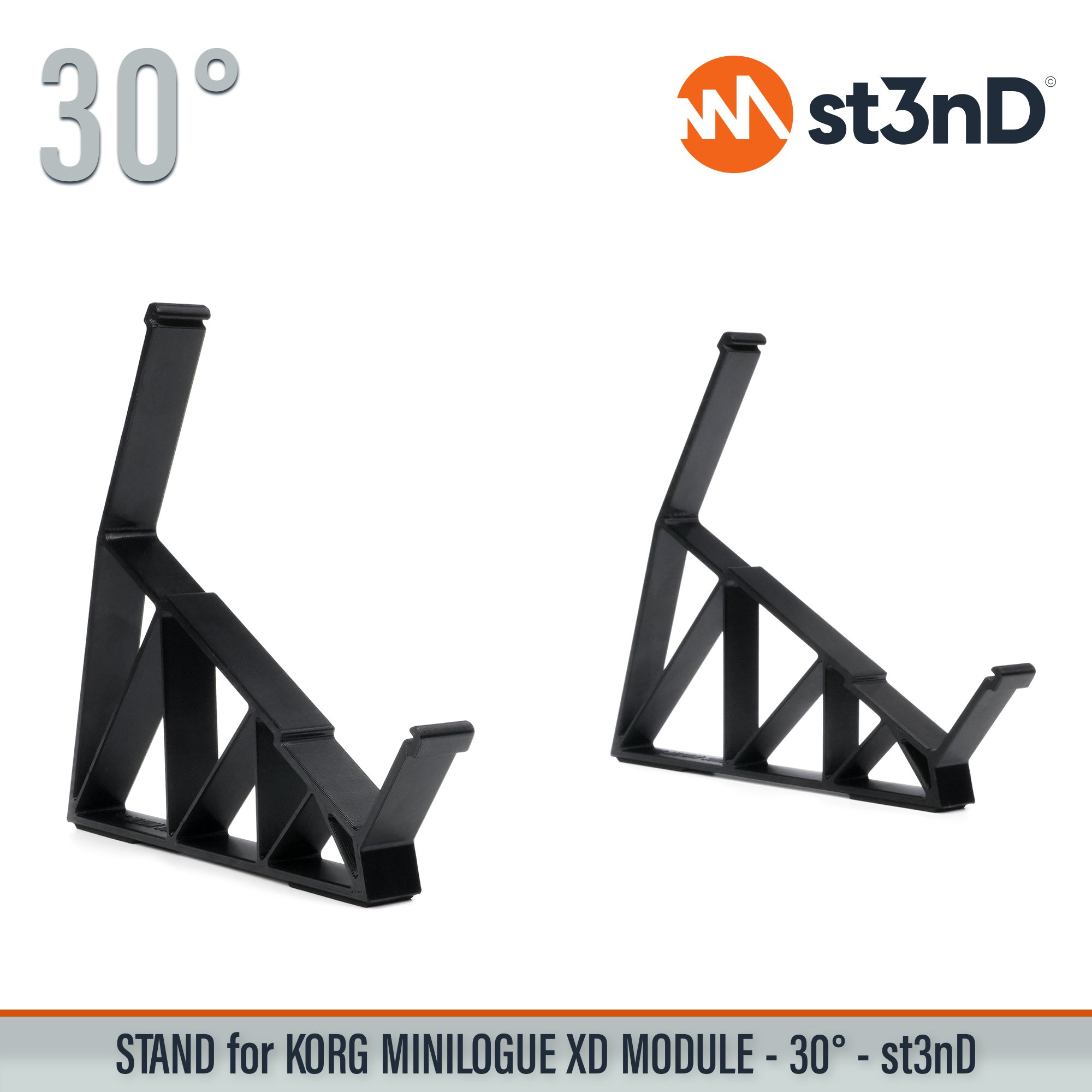 desktop stand desktop synth korg Korg MINILOGUE XD Korg Minilogue XD Module korg synth korg synth accessory MINILOGUE XD MODULE music production sequencer st3nD stand strong studio gear sturdy
