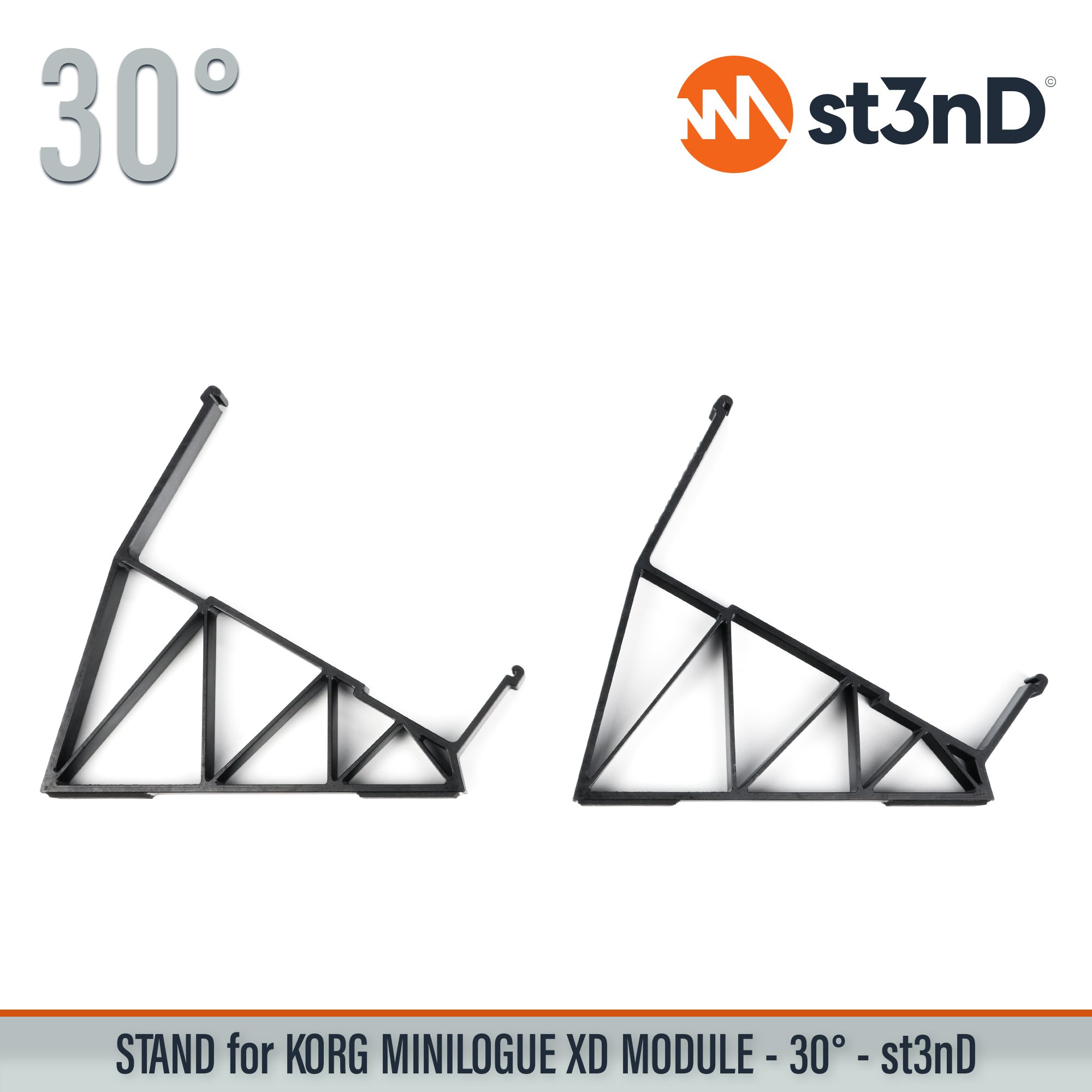 desktop stand desktop synth korg Korg MINILOGUE XD Korg Minilogue XD Module korg synth korg synth accessory MINILOGUE XD MODULE music production sequencer st3nD stand strong studio gear sturdy