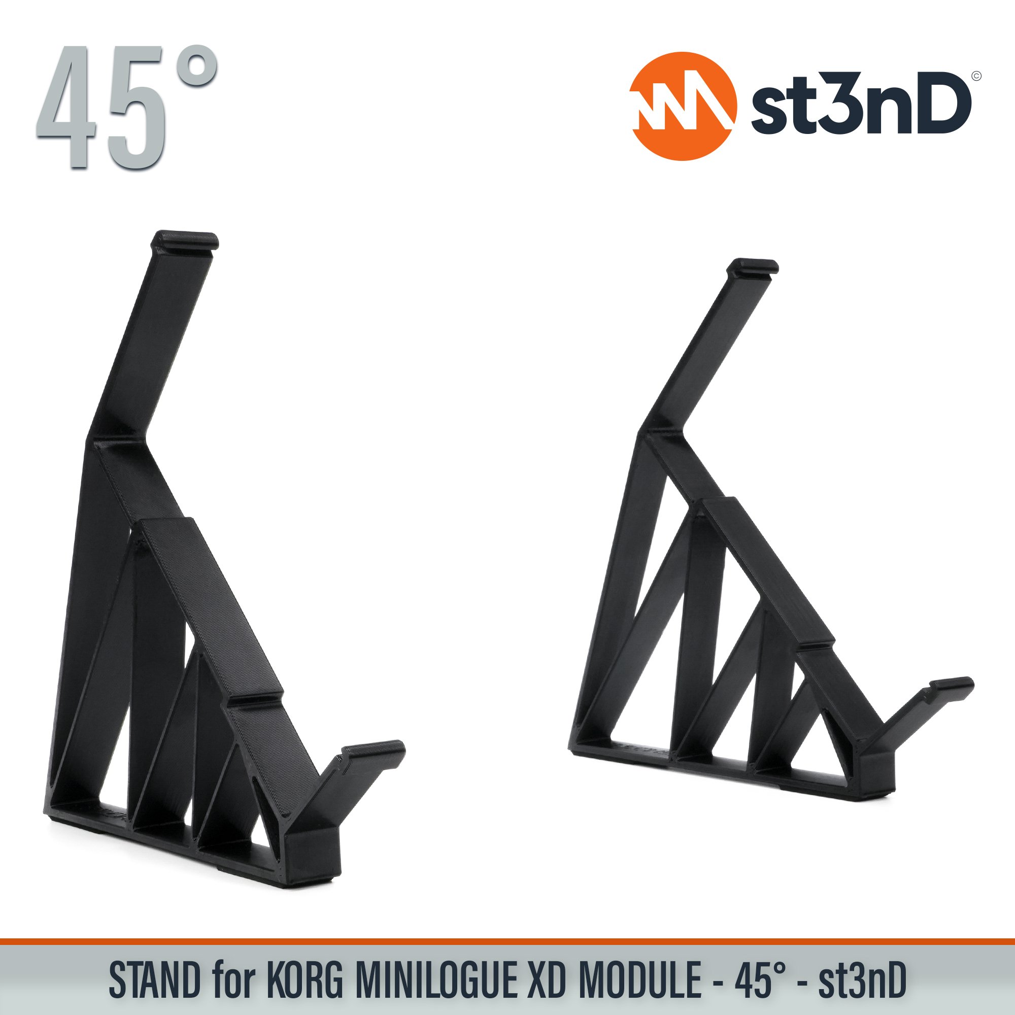desktop stand desktop synth korg Korg MINILOGUE XD Korg Minilogue XD Module korg synth korg synth accessory MINILOGUE XD MODULE music production sequencer st3nD stand strong studio gear sturdy