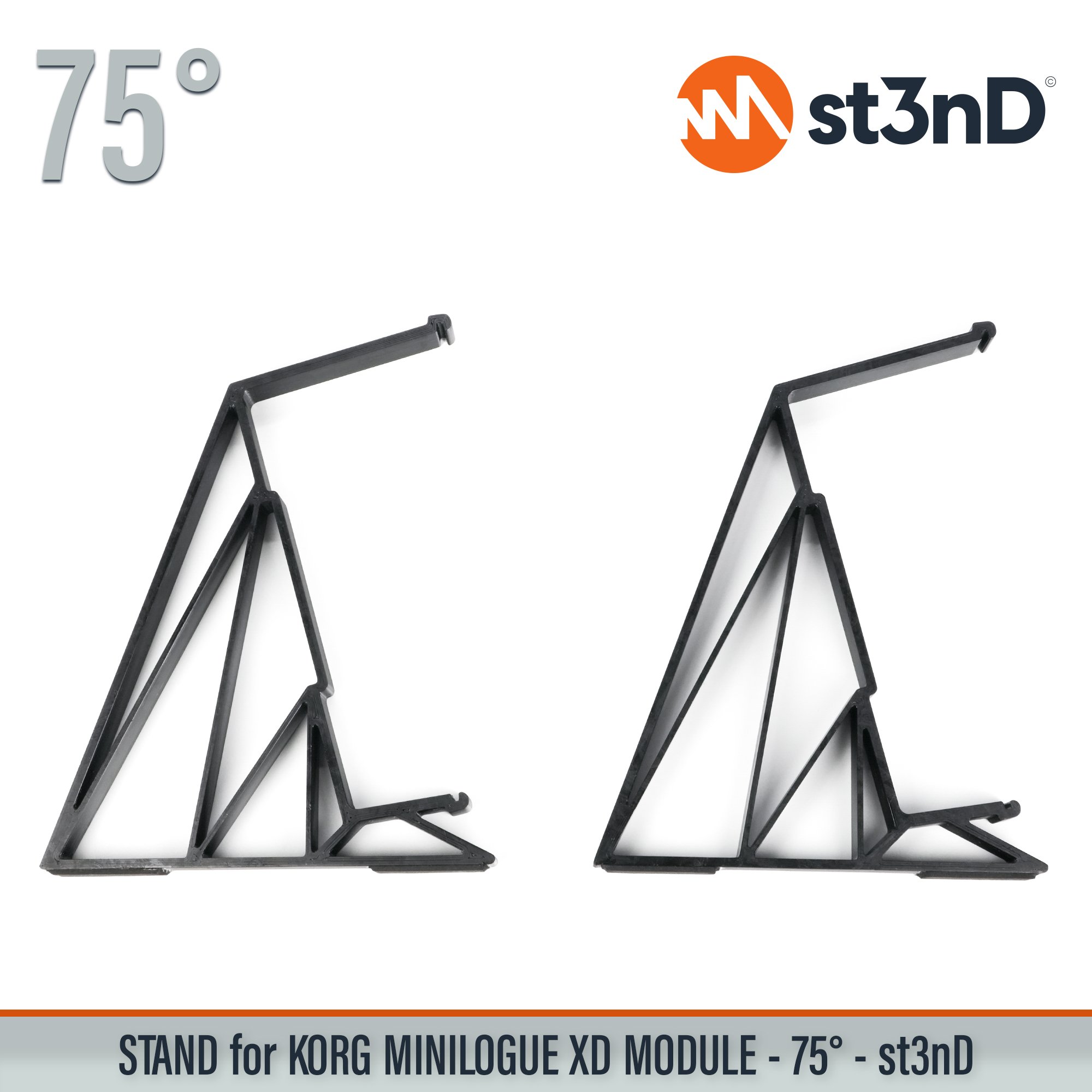 desktop stand desktop synth korg Korg MINILOGUE XD Korg Minilogue XD Module korg synth korg synth accessory MINILOGUE XD MODULE music production sequencer st3nD stand strong studio gear sturdy
