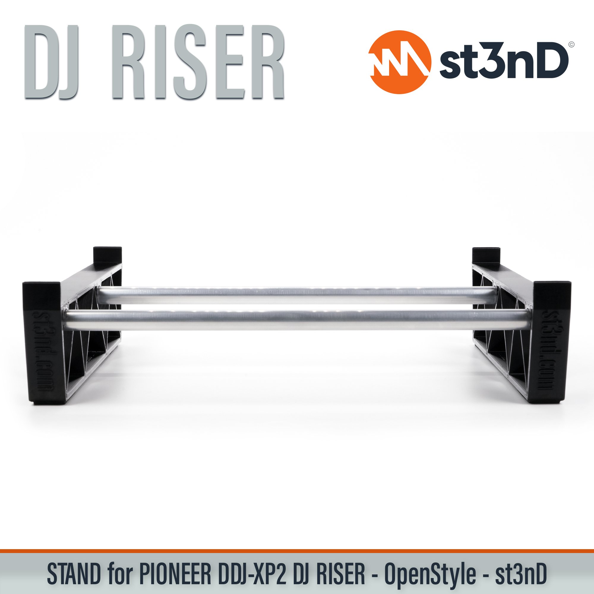 dj controller pioneer dj xp2 ddj ddj-xp2 portable st3nD stable stand strong sturdy horizontal riser djriser