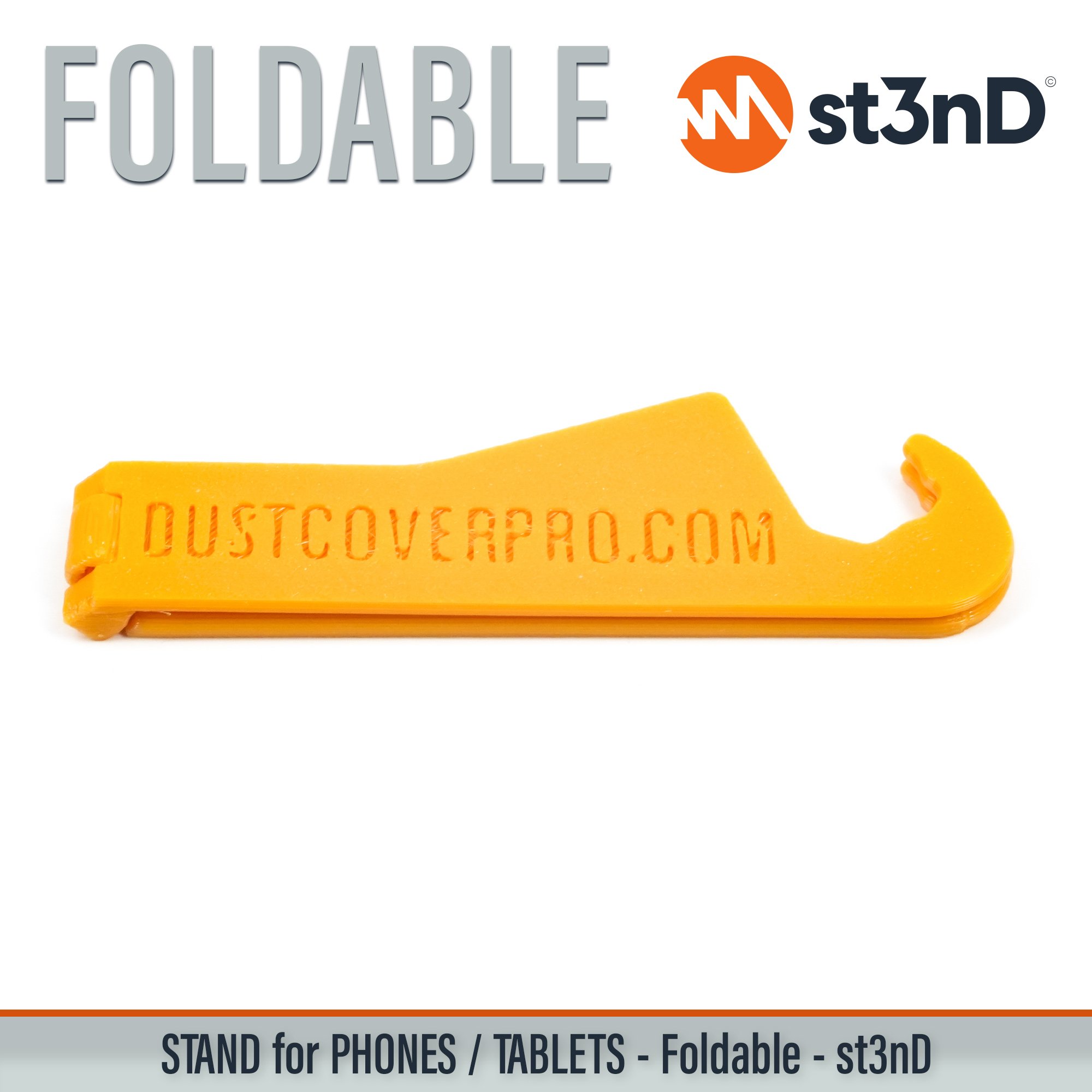 3d printed stand st3nD stand sturdy Android Phone Apple iPhone Apple iPad ipad holder iphone Android Tablet android tablet ipad desktop foldable portable