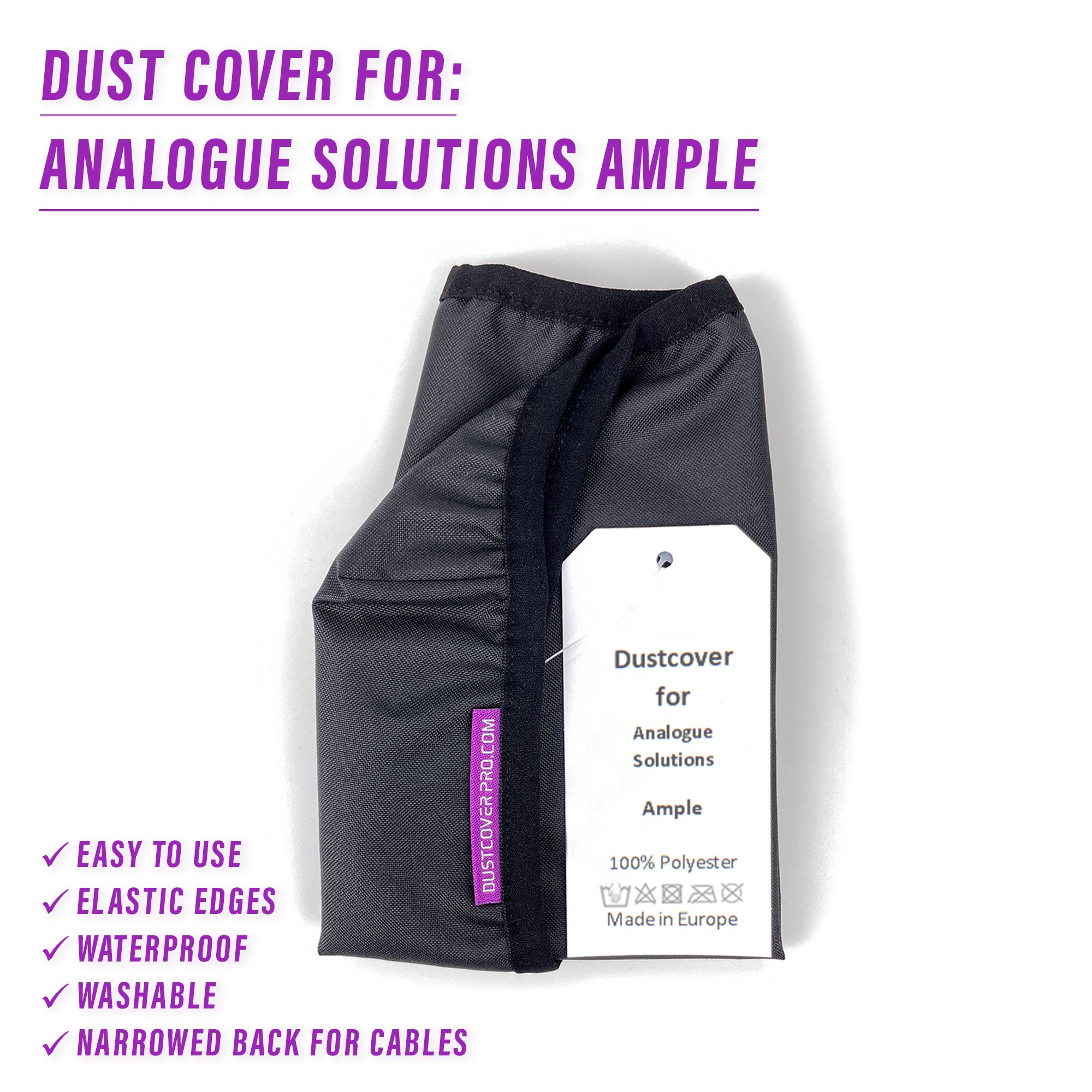 dust cover dustcover dustcoverpro elastic synth synth protection water resistant waterproof Analogue Solutions Ample Analogue Solutions Ample
