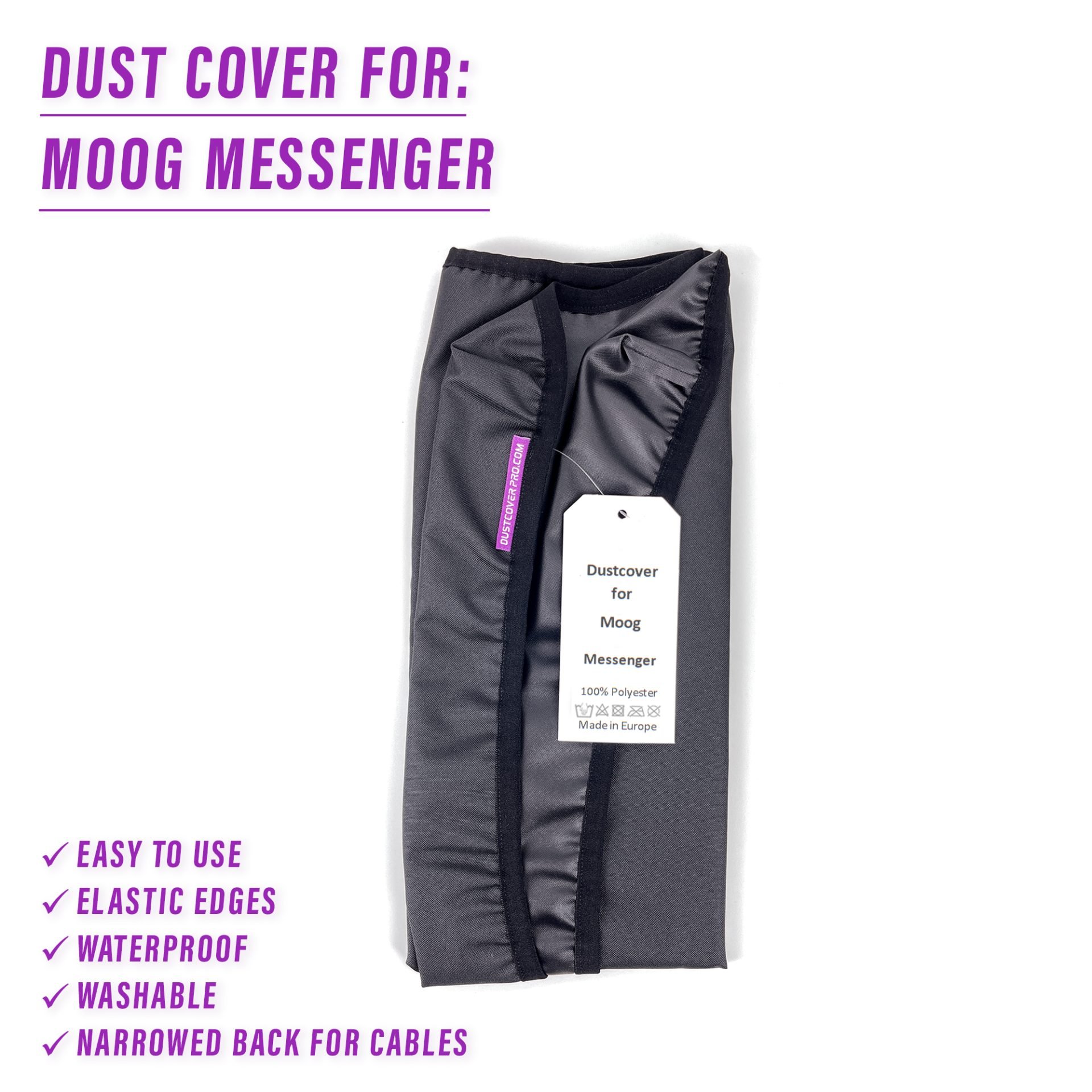 dust cover dustcover dustcoverpro elastic MOOG Moog Synth synth synth protection water resistant waterproof messenger moog messenger