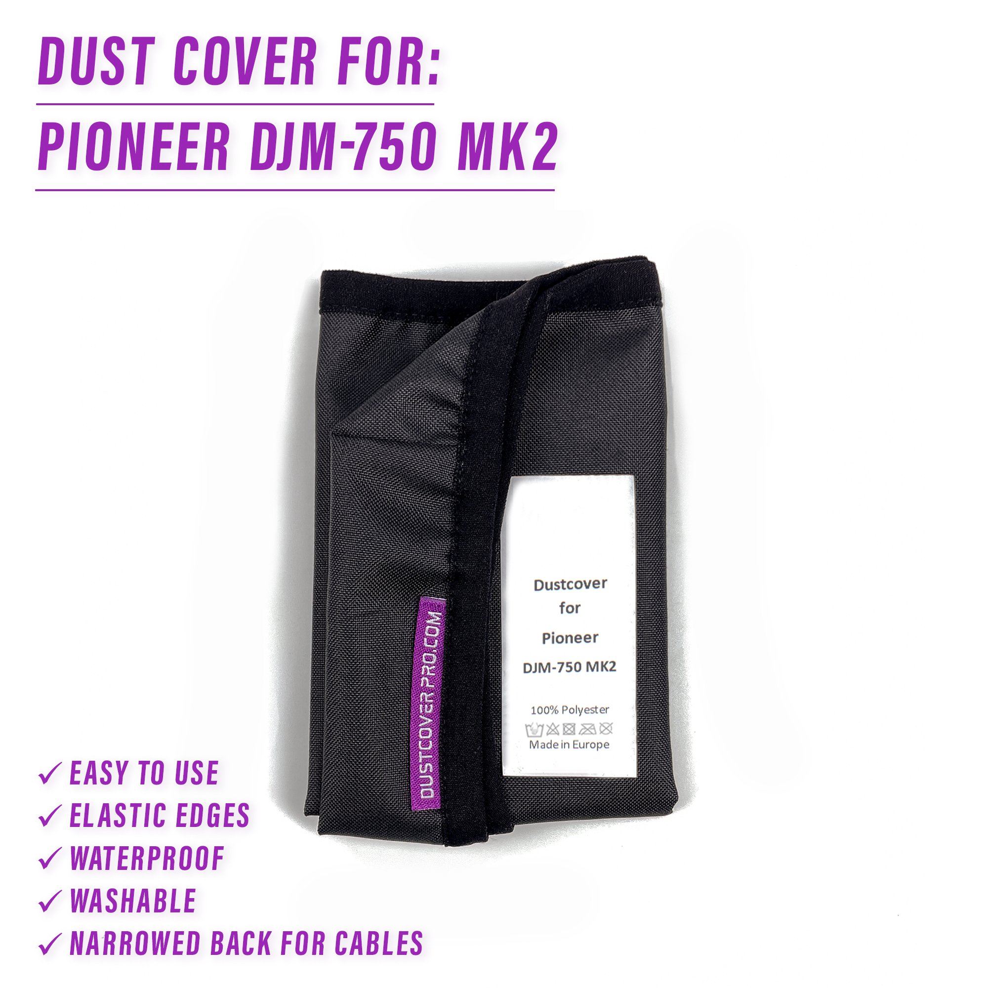 dust cover dustcover dustcoverpro elastic Pioneer DJ synth synth protection water resistant waterproof Pioneer DJM-750 Mk2 Pioneer DJM-750 Mk2