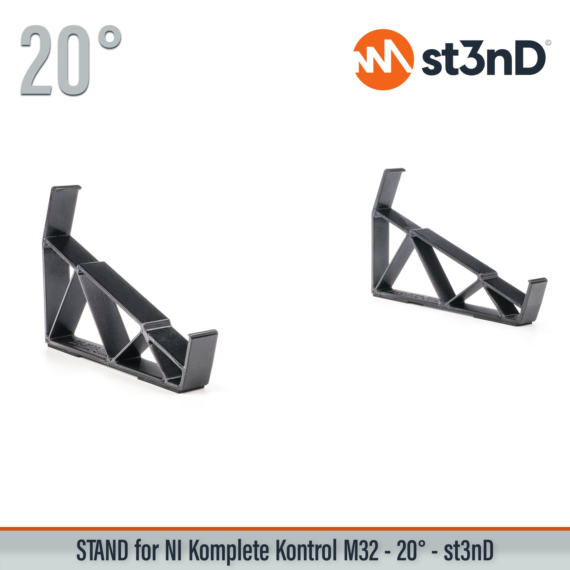 komplete komplete kontrol kontrol midi controller midi keyboard native instruments ni portable st3nD stable stand strong studio gear sturdy tilted Komplete Kontrol M32