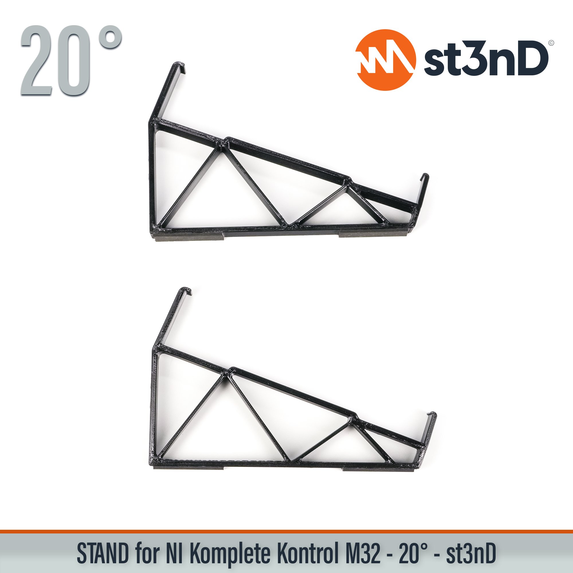 komplete komplete kontrol kontrol midi controller midi keyboard native instruments ni portable st3nD stable stand strong studio gear sturdy tilted Komplete Kontrol M32