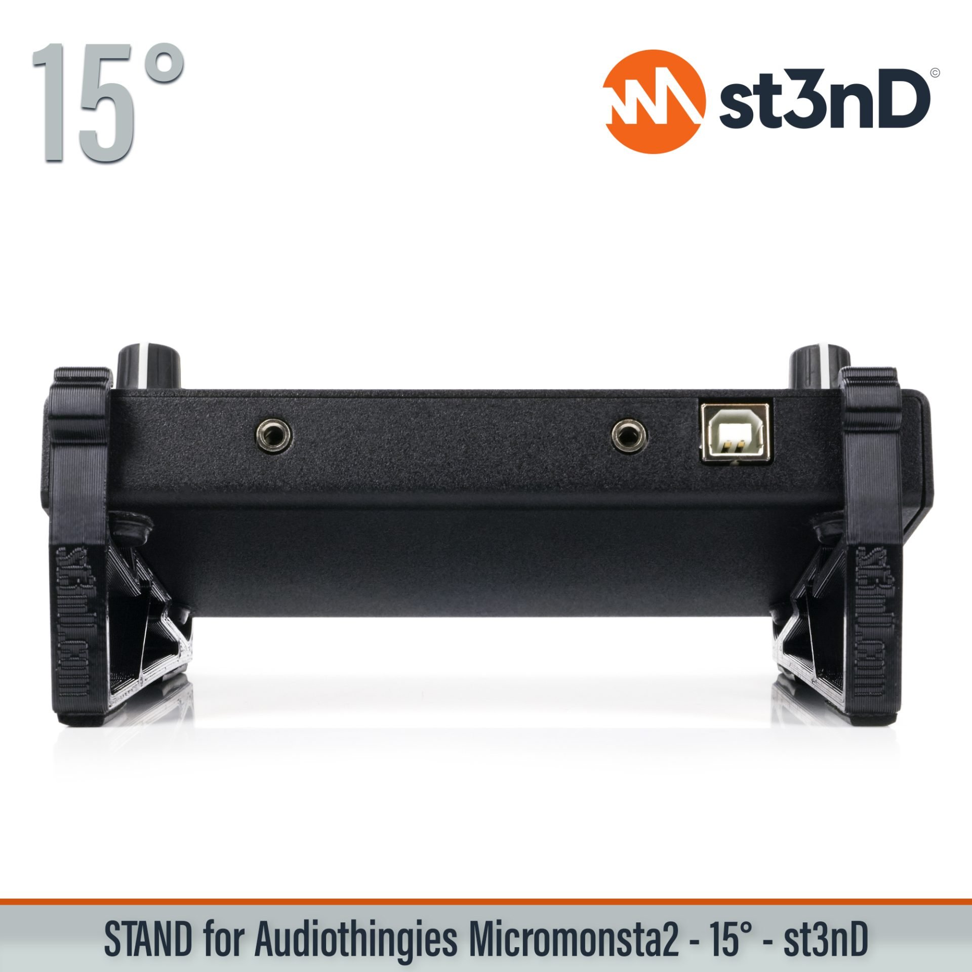 desktop stand, music production, st3nD, stand, strong, studio gear, sturdy, Audiothingies MicroMonsta 2, Audiothingies, MicroMonsta 2, Dual polyphonic synthesizer