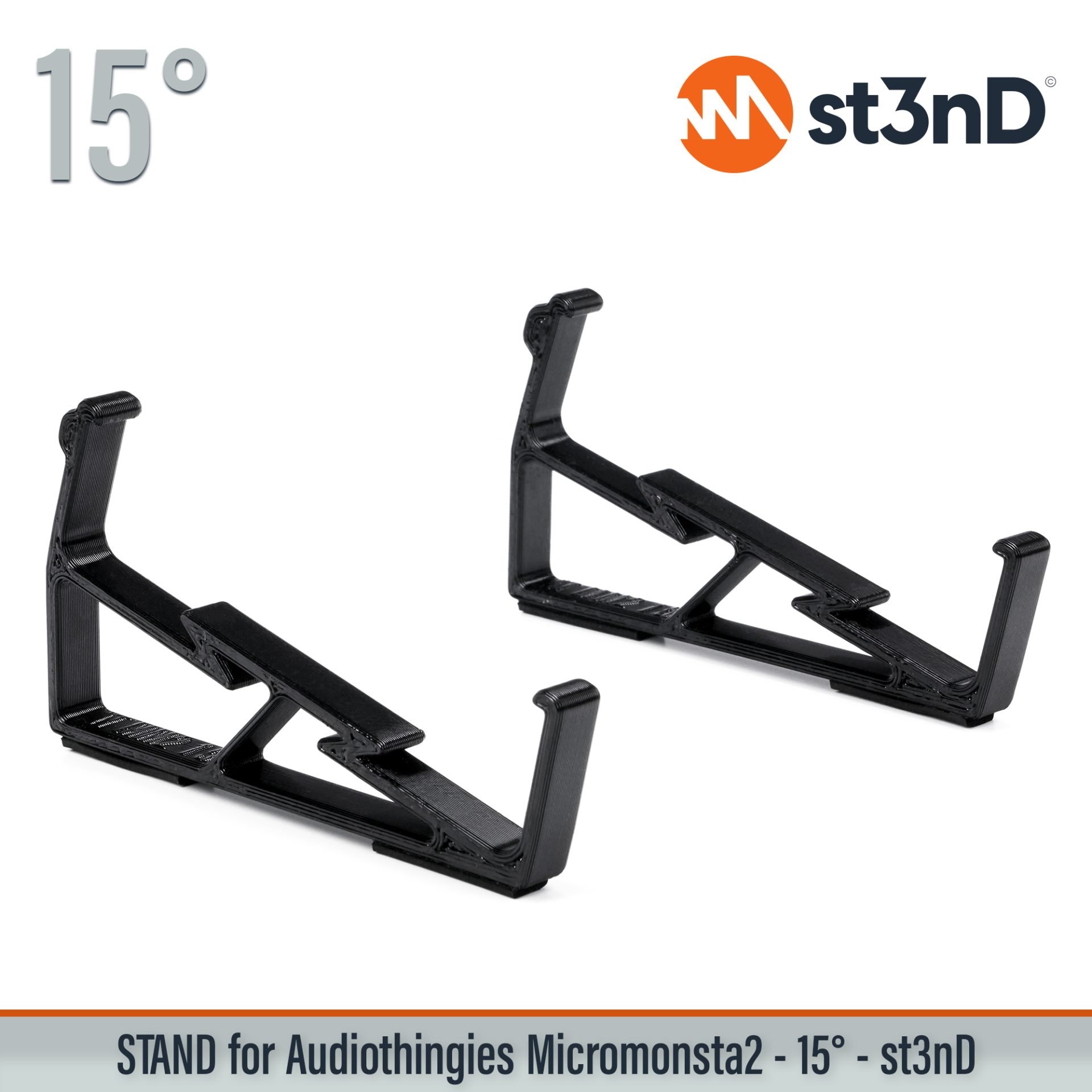 desktop stand, music production, st3nD, stand, strong, studio gear, sturdy, Audiothingies MicroMonsta 2, Audiothingies, MicroMonsta 2, Dual polyphonic synthesizer