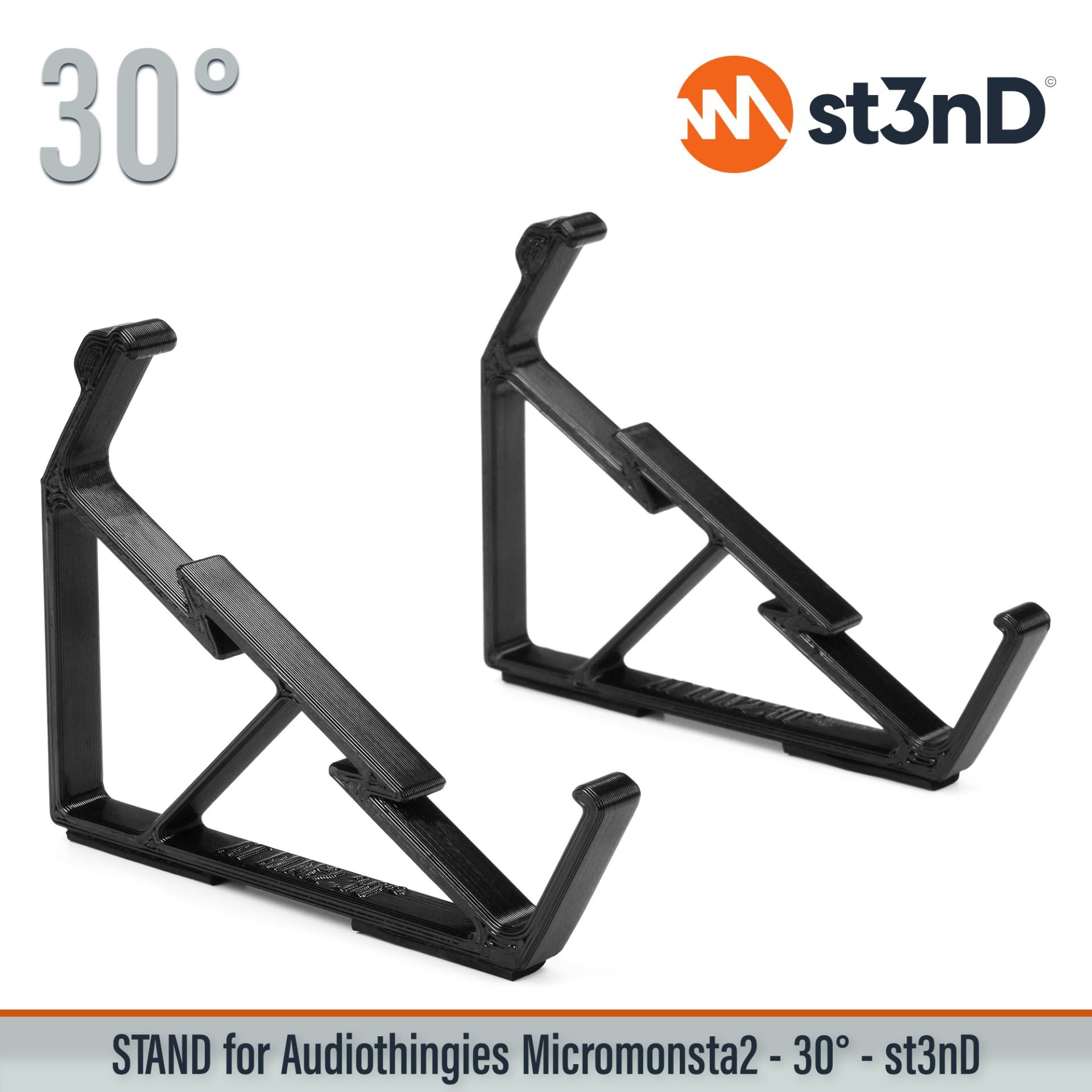 desktop stand, music production, st3nD, stand, strong, studio gear, sturdy, Audiothingies MicroMonsta 2, Audiothingies, MicroMonsta 2, Dual polyphonic synthesizer