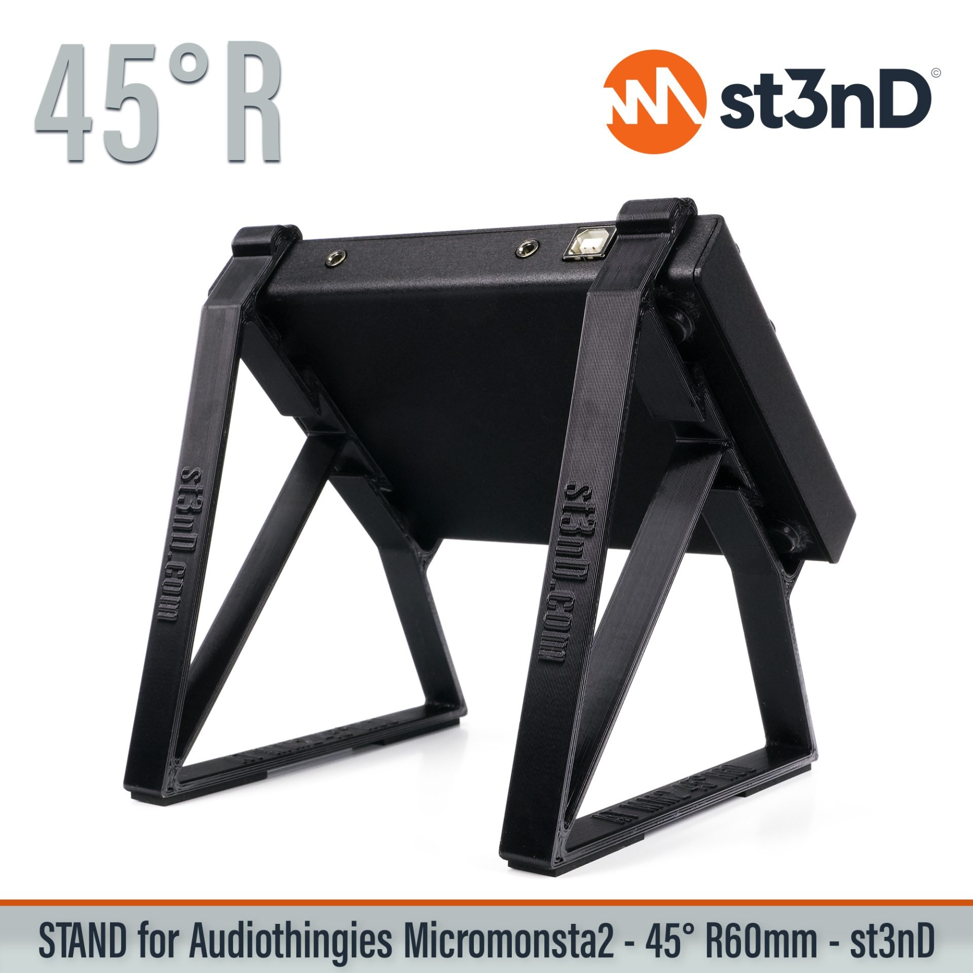 desktop stand, music production, st3nD, stand, strong, studio gear, sturdy, Audiothingies MicroMonsta 2, Audiothingies, MicroMonsta 2, Dual polyphonic synthesizer