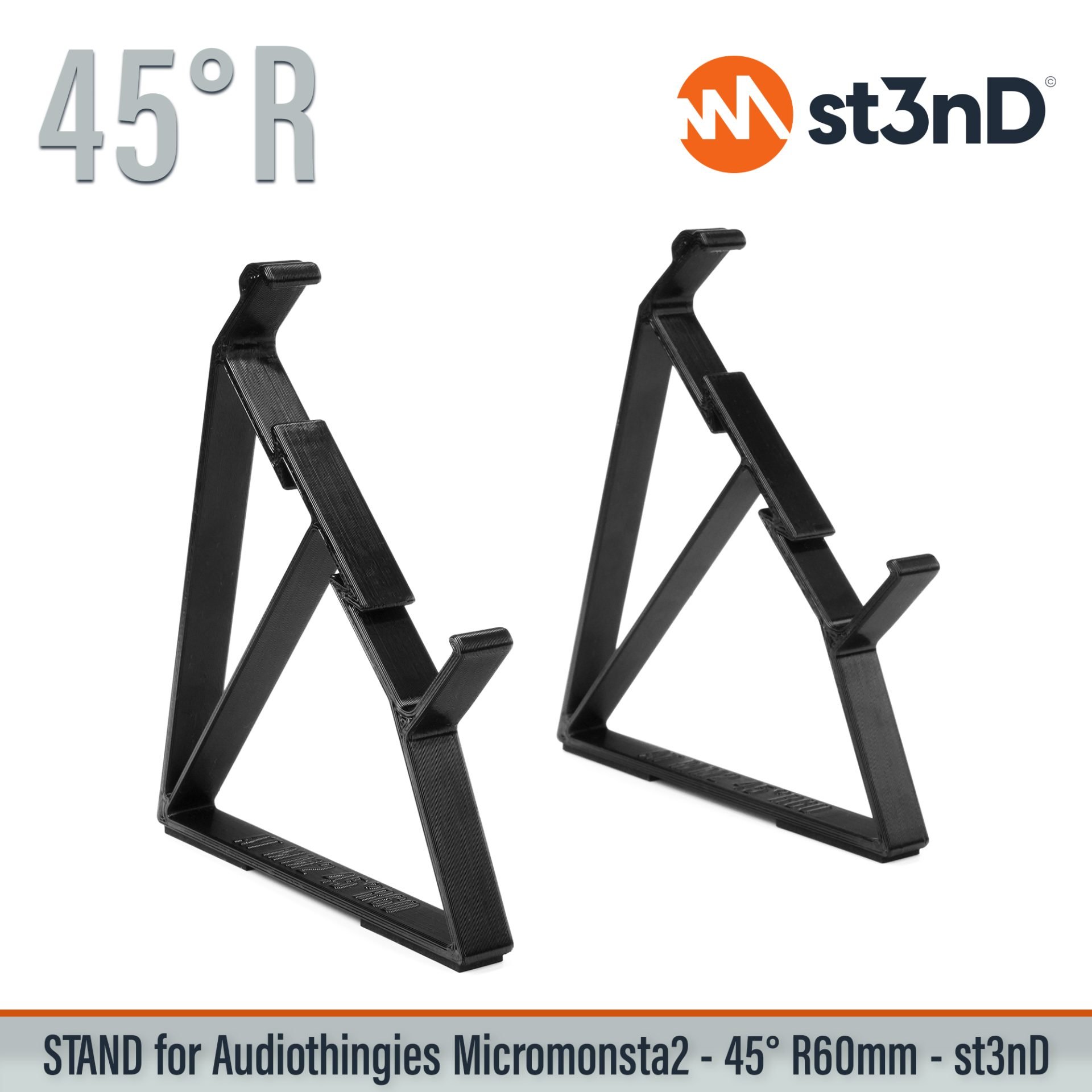 desktop stand, music production, st3nD, stand, strong, studio gear, sturdy, Audiothingies MicroMonsta 2, Audiothingies, MicroMonsta 2, Dual polyphonic synthesizer