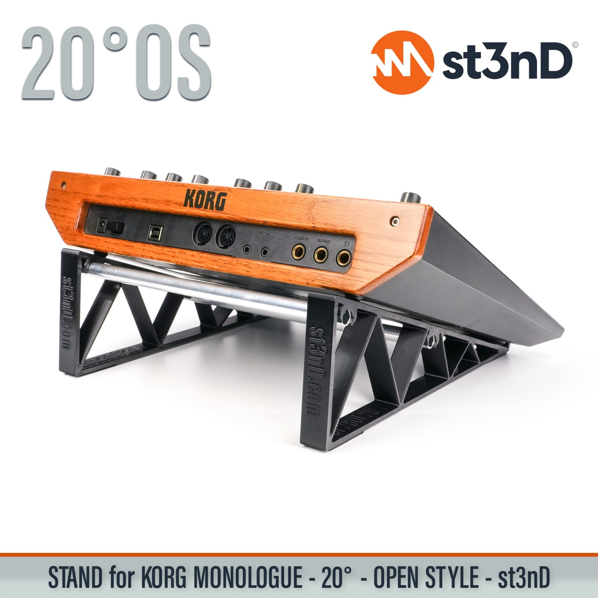 portable st3nD stable stand strong studio device studio hardware sturdy tilted KORG MONOLOGUE KORG MONOLOGUE KORG SYNTH