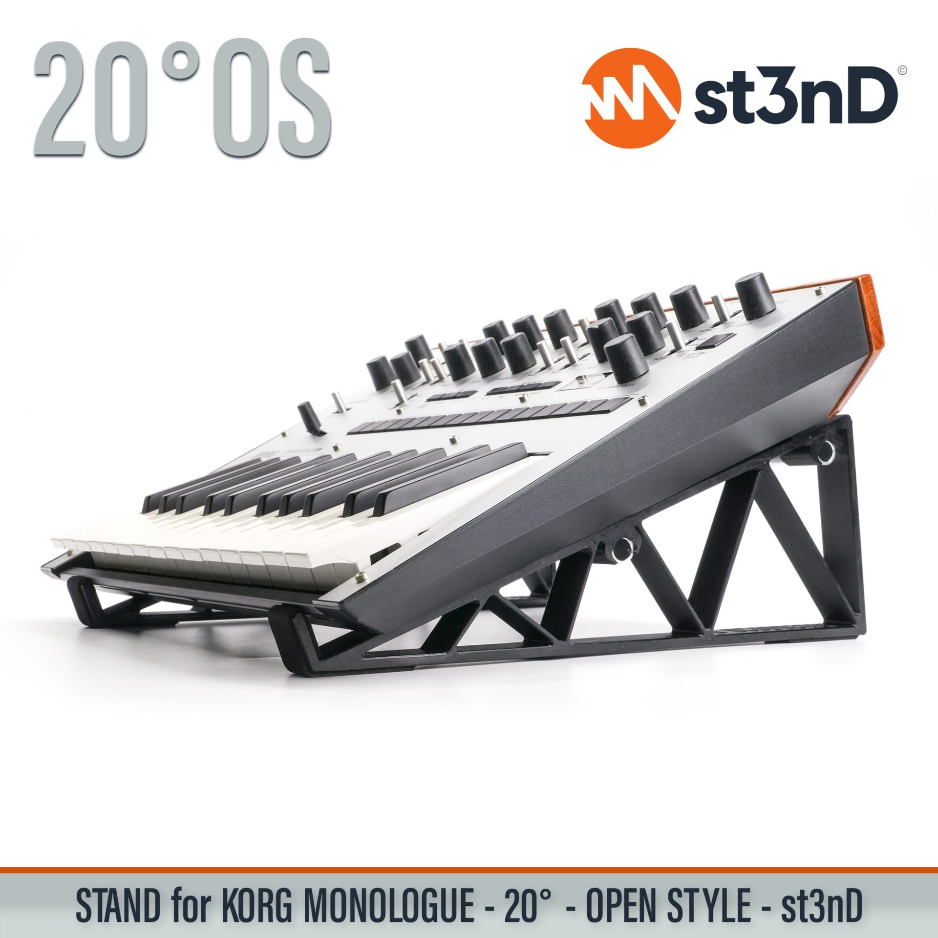 portable st3nD stable stand strong studio device studio hardware sturdy tilted KORG MONOLOGUE KORG MONOLOGUE KORG SYNTH