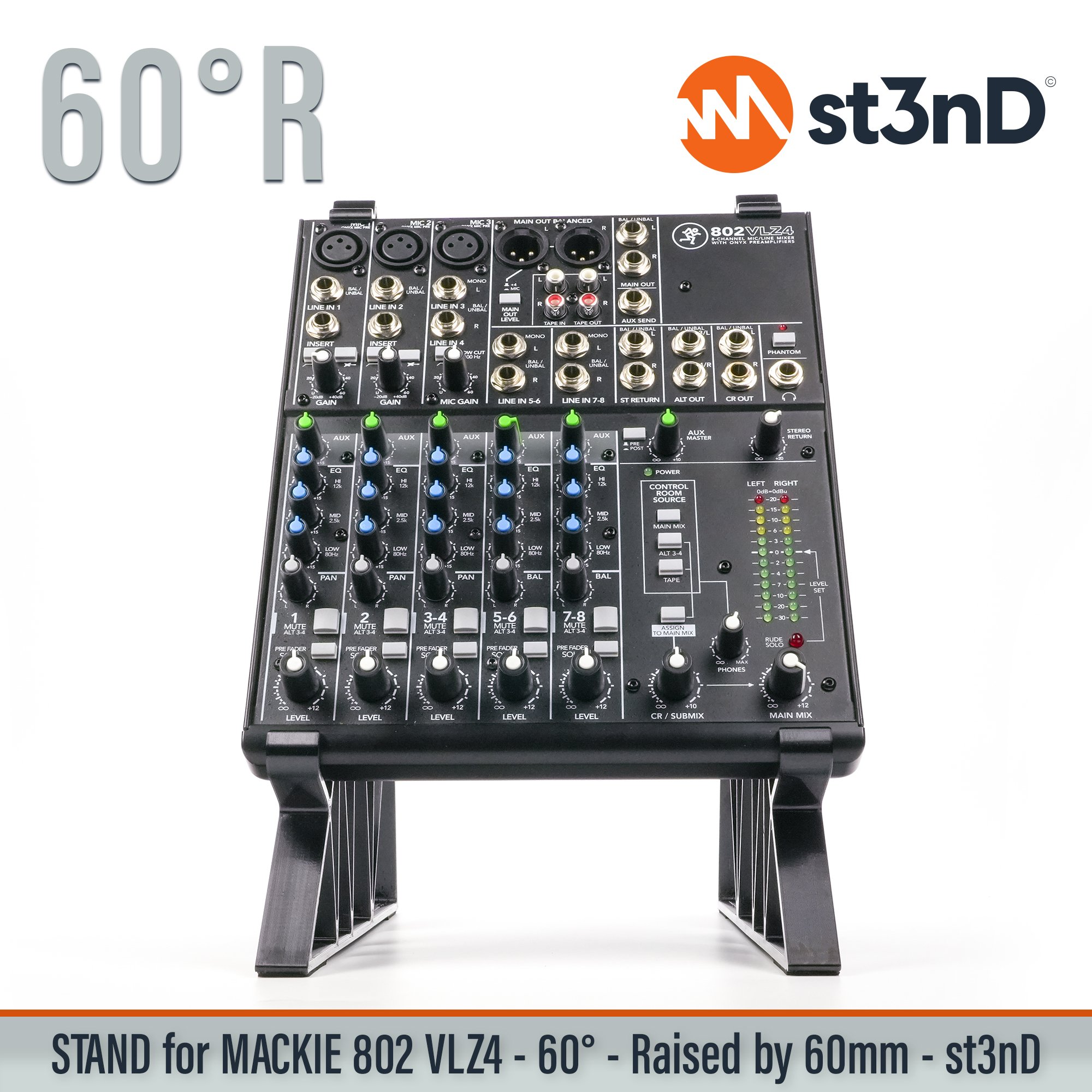 analog mixer mackie 802 vlz4 MACKIE 802VLZ4 MACKIE mixer MAckie VLZ4 portable portable mixer st3nD stand strong studio equipment studio gear sturdy tilted