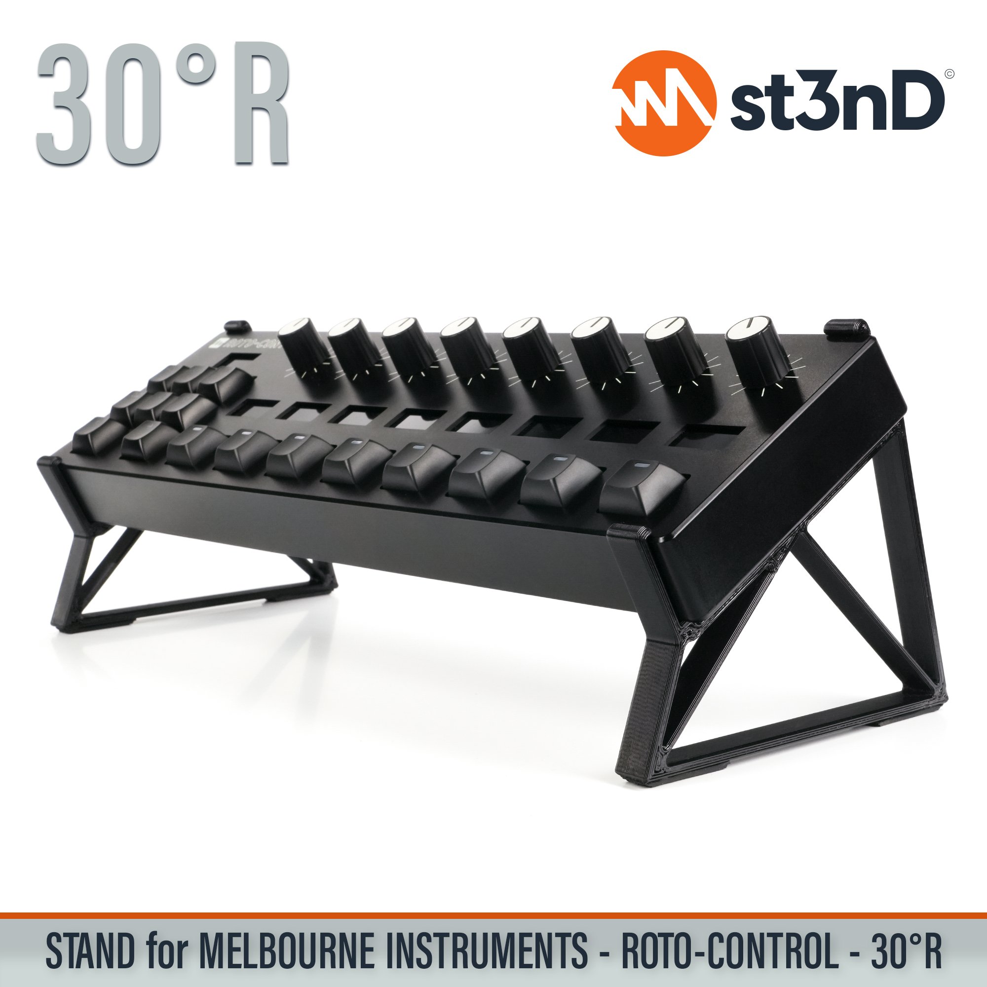 Remove term: desktop stand desktop standRemove term: music production music productionRemove term: st3nD st3nDRemove term: stand standRemove term: strong strongRemove term: studio gear studio gearRemove term: sturdy sturdyRemove term: Melbourne Instruments Melbourne InstrumentsRemove term: Roto-Control Roto-ControlRemove term: midi controller midi controllerRemove term: daw controller daw controllerRemove term: Melbourne Roto Control Melbourne Roto Control