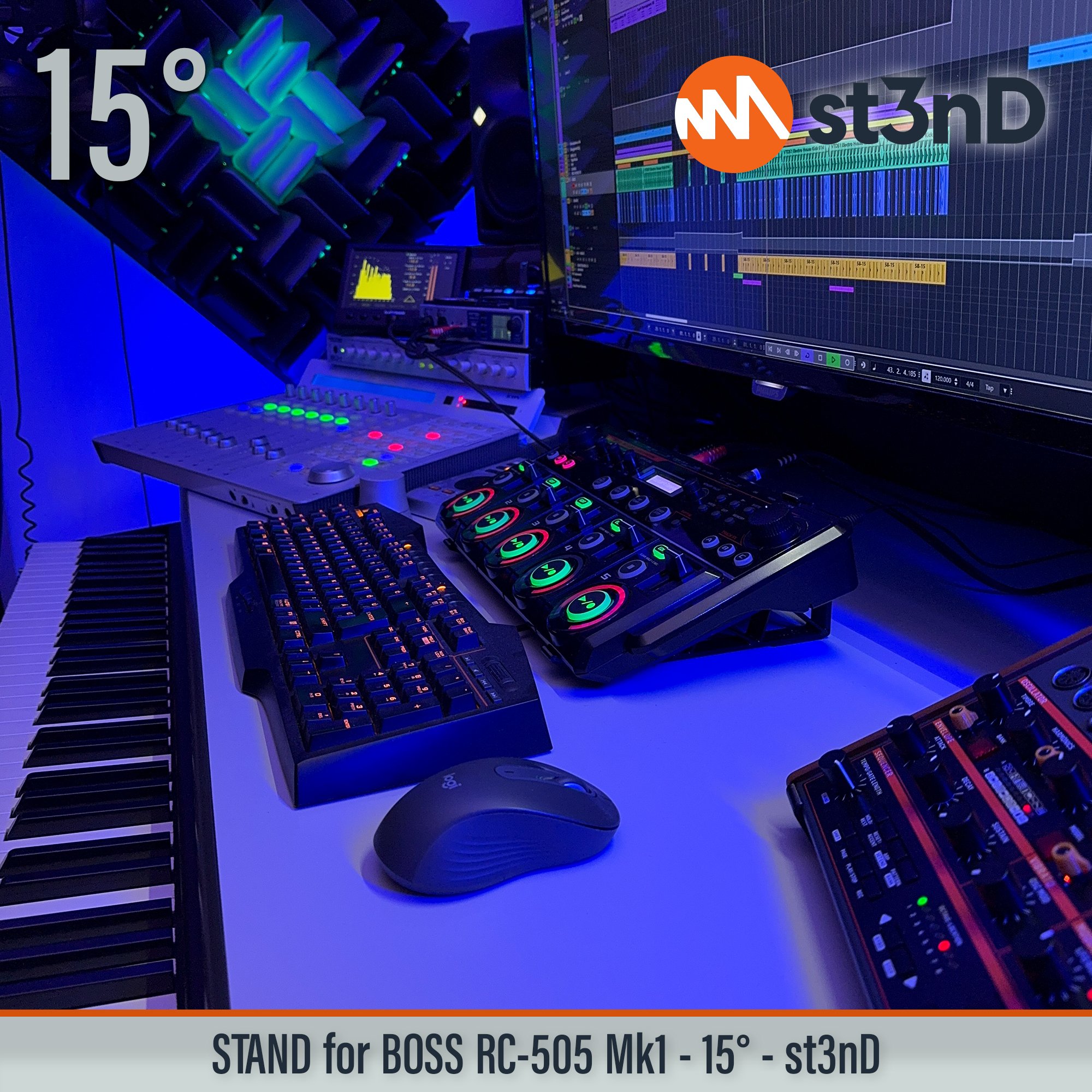 music production st3nD stable stand strong tilted BOSS BOSS LOOP STATION BOSS LOOPER BOSS RC 505 MK1 RC-505