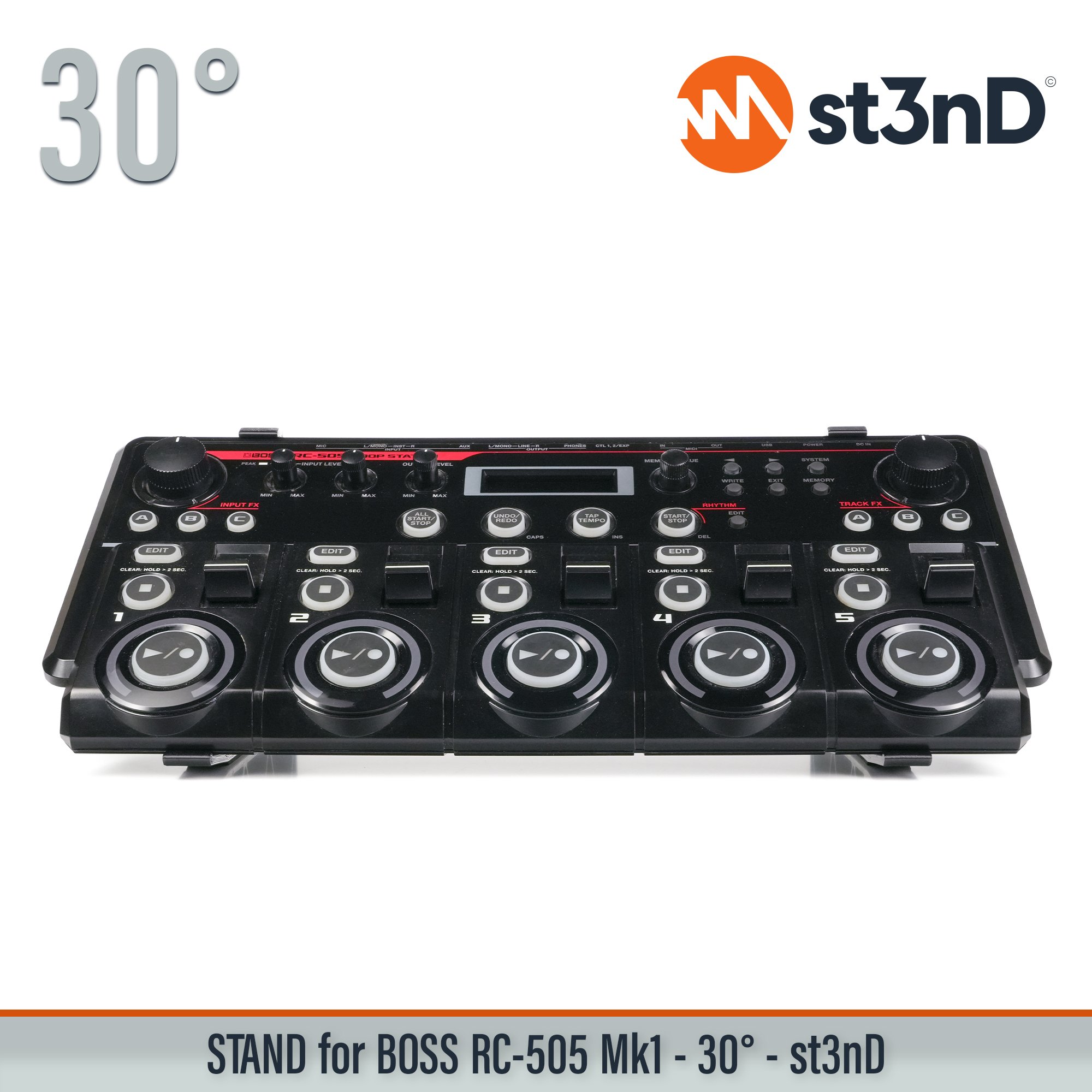BOSS BOSS LOOP STATION BOSS LOOPER boss rc 505 mk1 music production RC-505 st3nD stable stand strong tilted