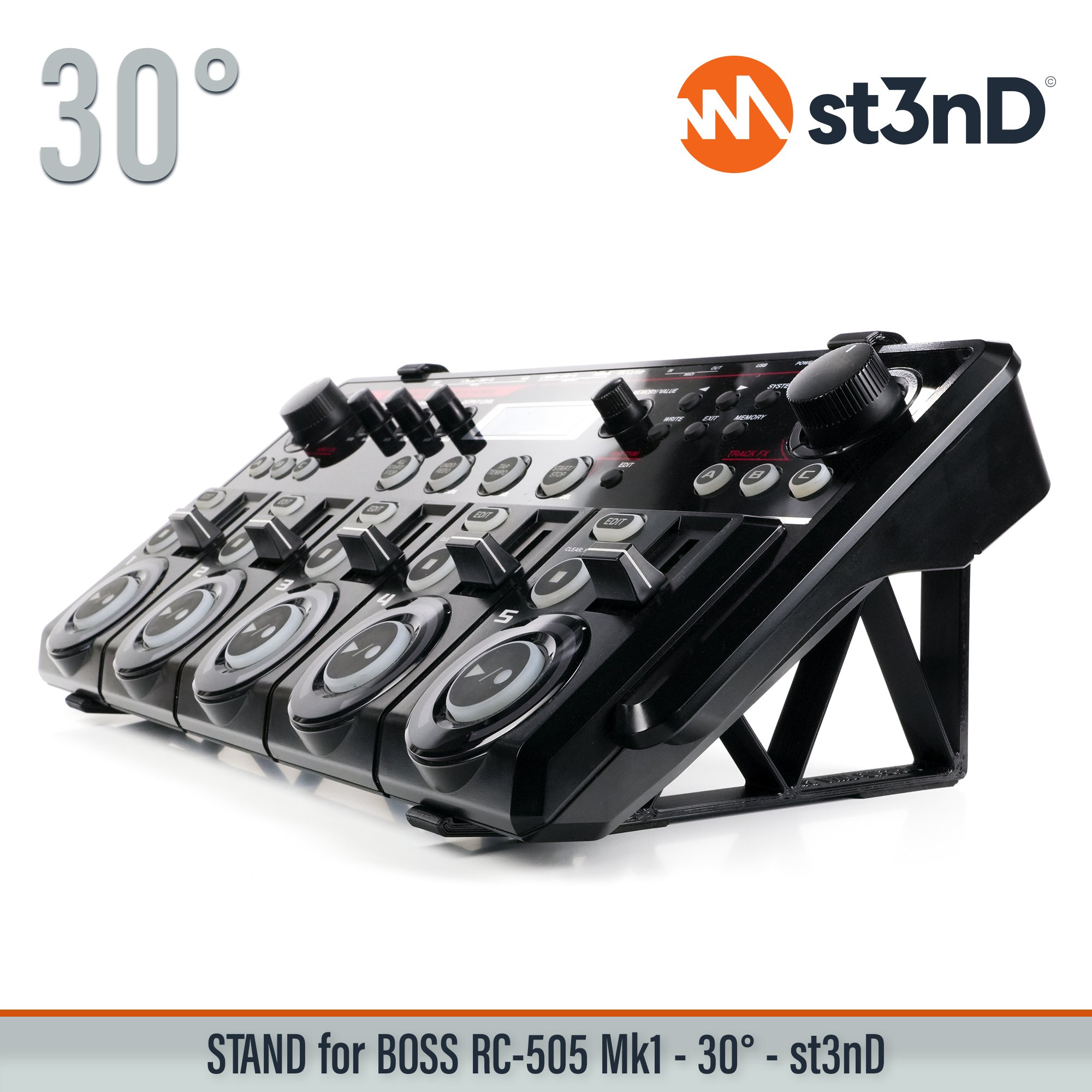 BOSS BOSS LOOP STATION BOSS LOOPER boss rc 505 mk1 music production RC-505 st3nD stable stand strong tilted