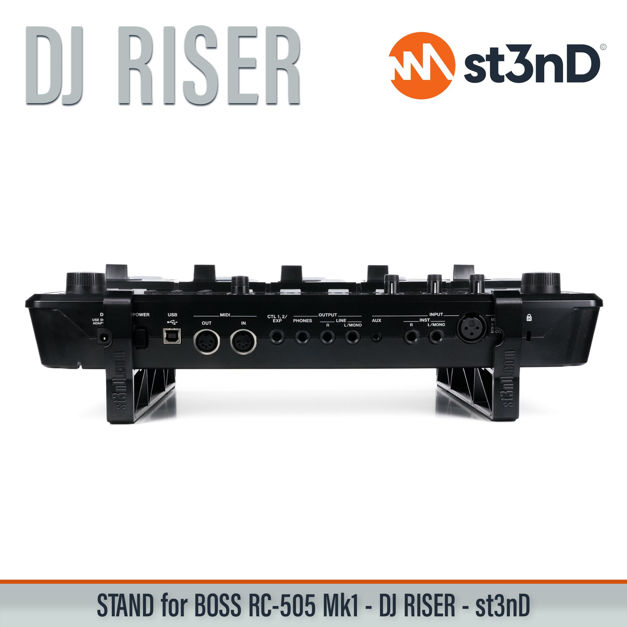 BOSS BOSS LOOP STATION BOSS LOOPER boss rc 505 mk1 music production RC-505 st3nD stable stand strong tilted