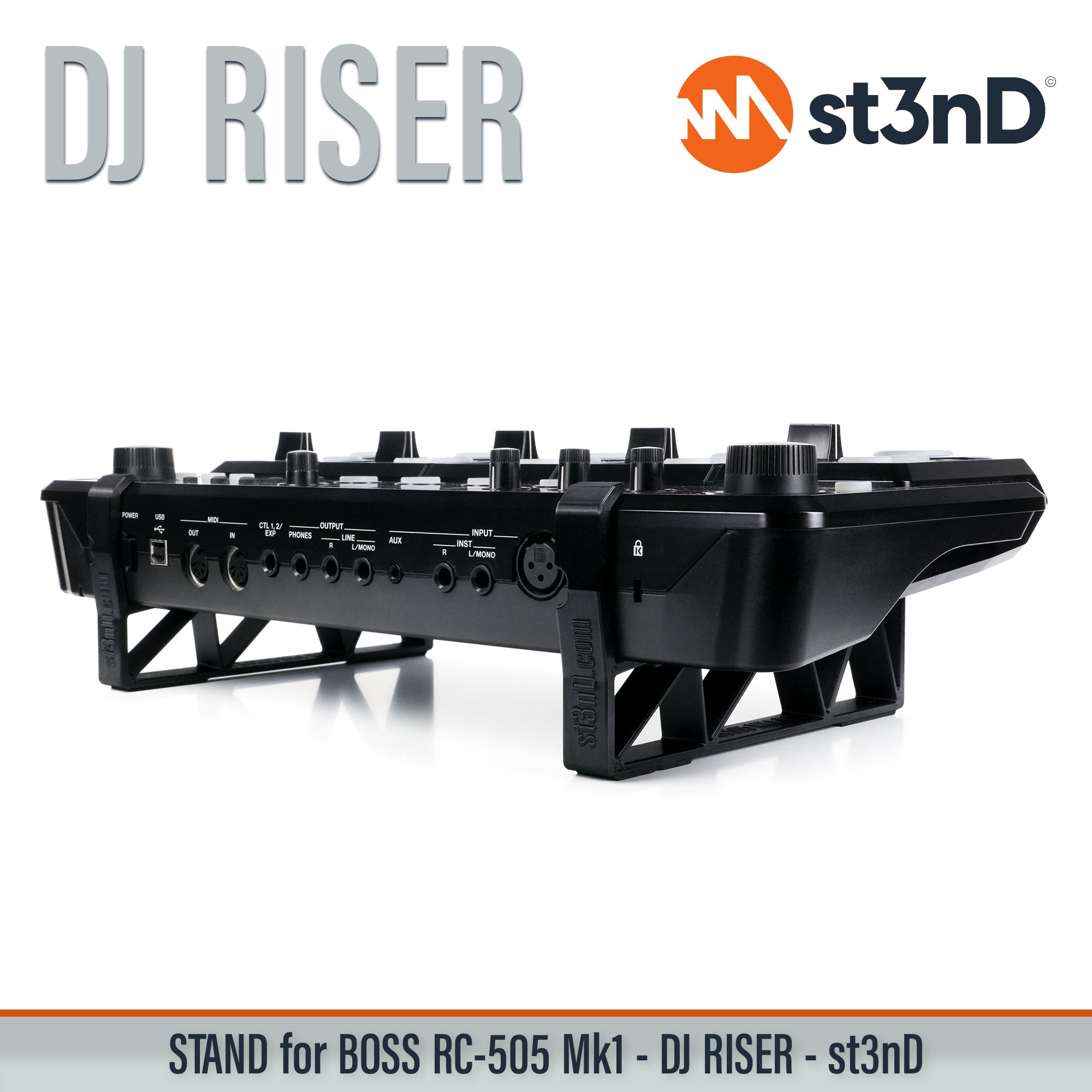 BOSS BOSS LOOP STATION BOSS LOOPER boss rc 505 mk1 music production RC-505 st3nD stable stand strong tilted