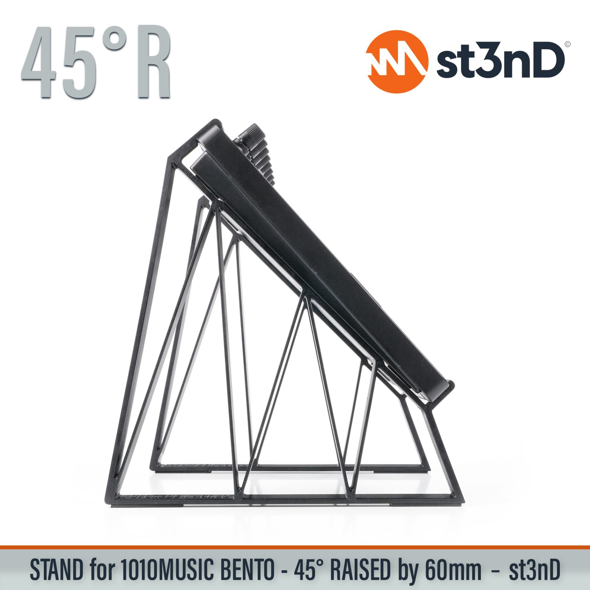 desktop stand music production st3nD stand strong studio gear sturdy 1010music Bento sampling production lab 1010music Bento sampler workstation music producer