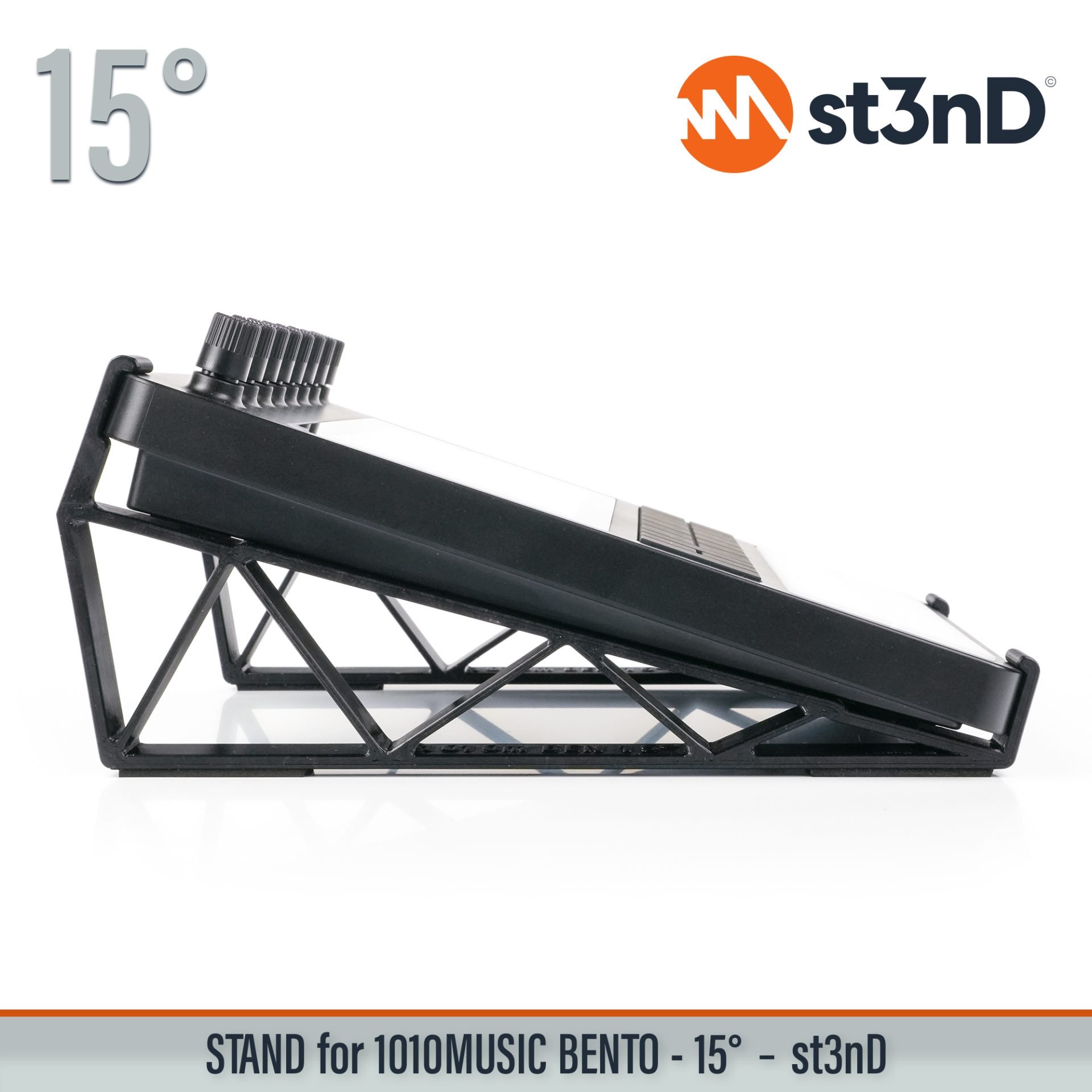 desktop stand music production st3nD stand strong studio gear sturdy 1010music Bento sampling production lab 1010music Bento sampler workstation music producer