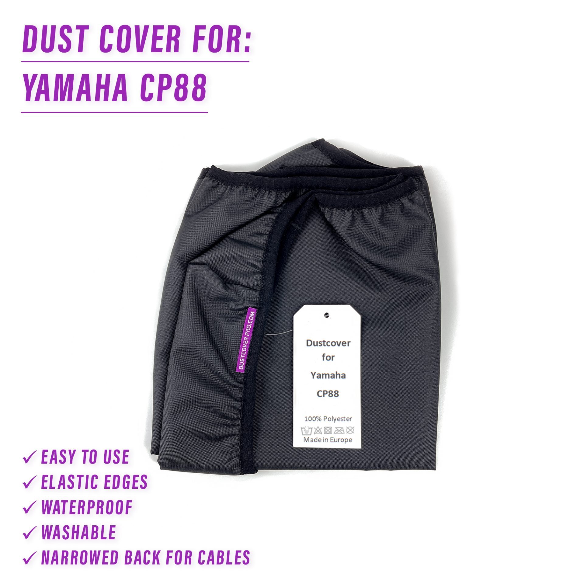 dust cover dustcover dustcoverpro elastic synth synth protection water resistant waterproof yamaha Yamaha CP88 Yamaha CP88