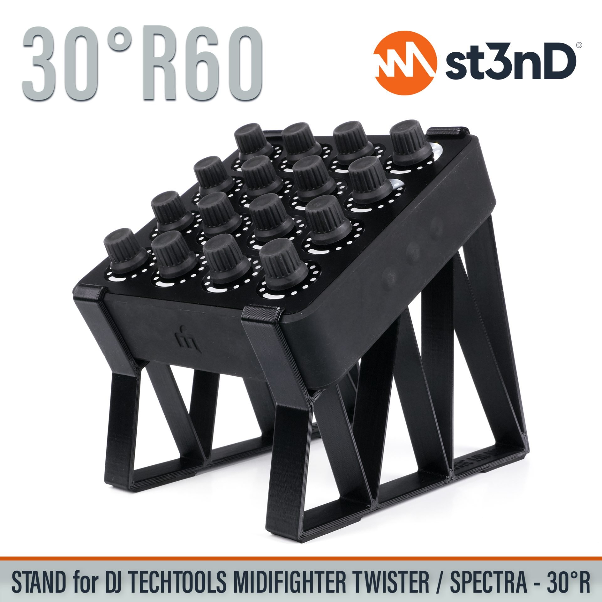 daw controller desktop stand DJ TECHTOOLS midi controller MIDI FIGHTER st3nD stand strong MIDI FIGHTER SPECTRA MIDI FIGHTER TWISTER