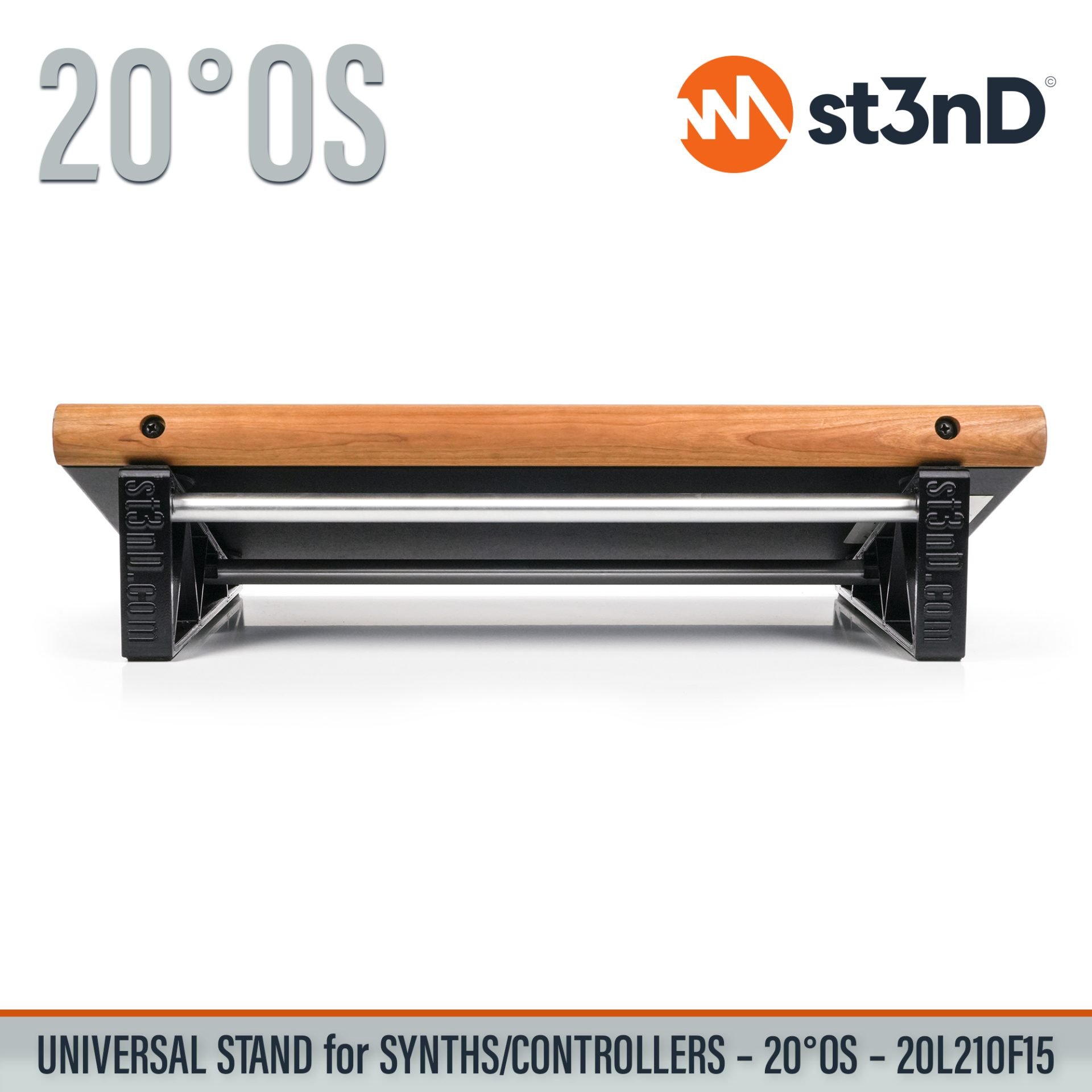 AUDIO DEVICES controller CONTROLLERS home studio instrument accessory LINNSTRUMENT 128 portable raised ROGER LINN DESIGN ROGER LINN DESIGN LINNSTRUMENT 128 st3nD stable stand strong studio accessory sturdy synth synth accessory synth desktop stand SYNTHS tilted
