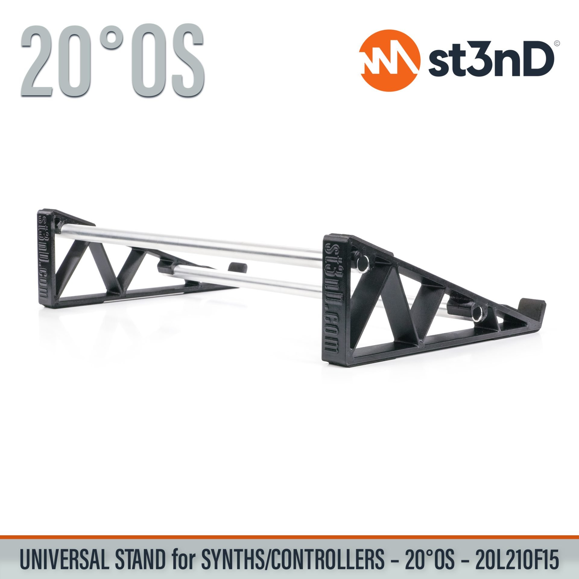 AUDIO DEVICES controller CONTROLLERS home studio instrument accessory LINNSTRUMENT 128 portable raised ROGER LINN DESIGN ROGER LINN DESIGN LINNSTRUMENT 128 st3nD stable stand strong studio accessory sturdy synth synth accessory synth desktop stand SYNTHS tilted