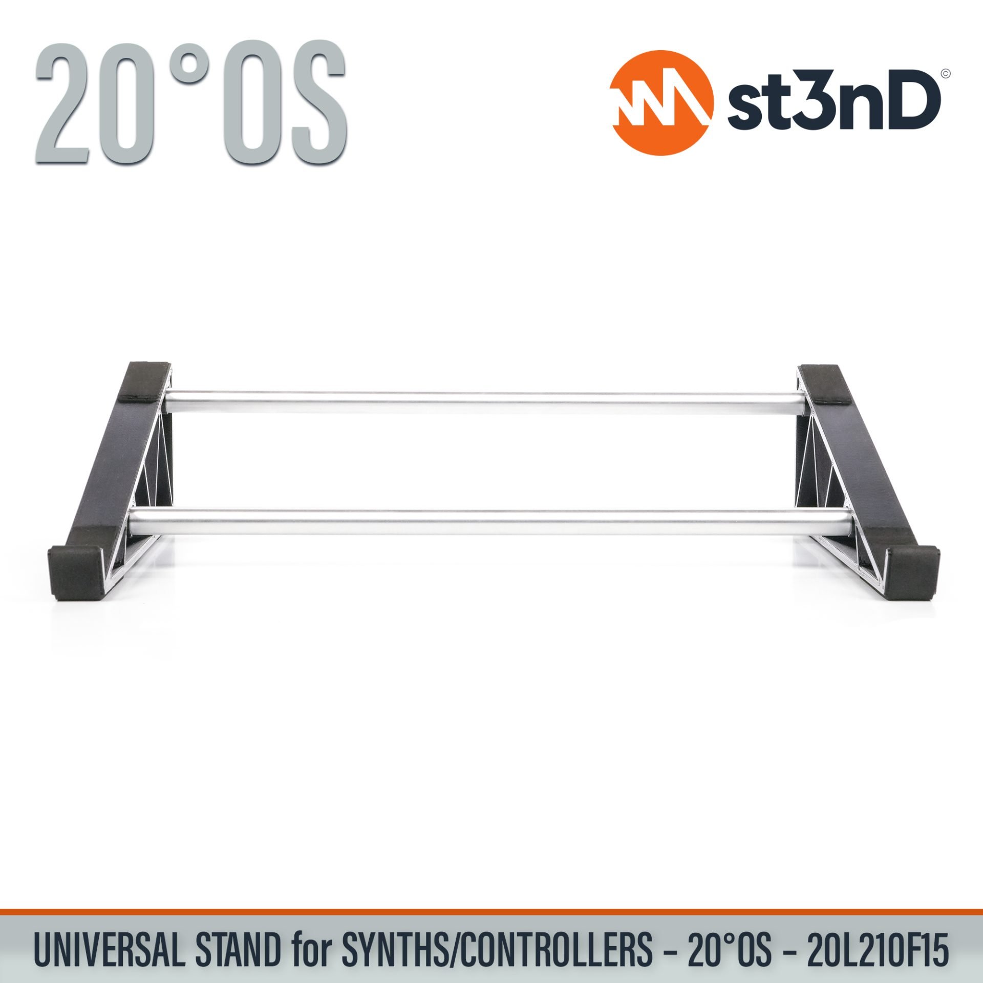 AUDIO DEVICES controller CONTROLLERS home studio instrument accessory LINNSTRUMENT 128 portable raised ROGER LINN DESIGN ROGER LINN DESIGN LINNSTRUMENT 128 st3nD stable stand strong studio accessory sturdy synth synth accessory synth desktop stand SYNTHS tilted