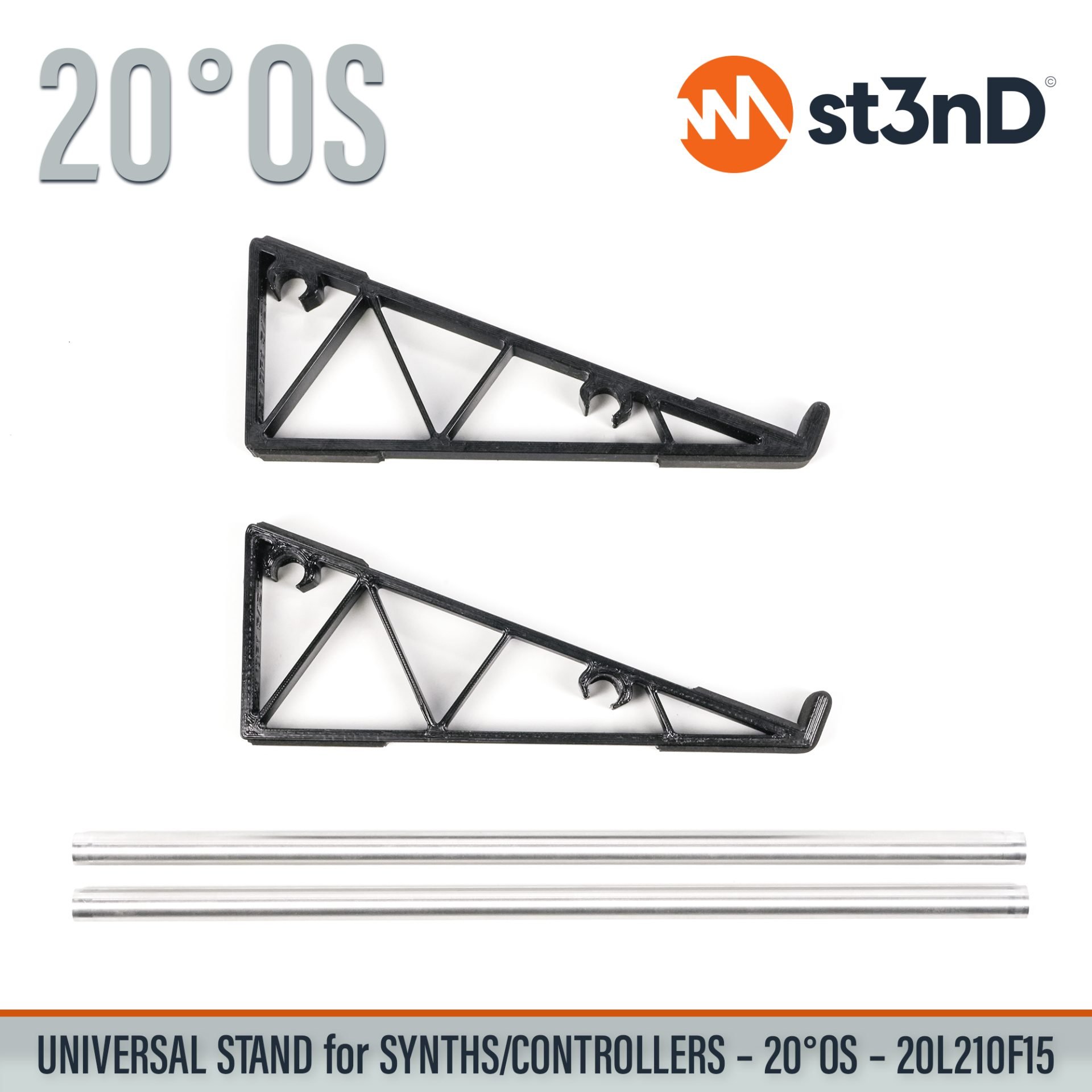AUDIO DEVICES controller CONTROLLERS home studio instrument accessory LINNSTRUMENT 128 portable raised ROGER LINN DESIGN ROGER LINN DESIGN LINNSTRUMENT 128 st3nD stable stand strong studio accessory sturdy synth synth accessory synth desktop stand SYNTHS tilted