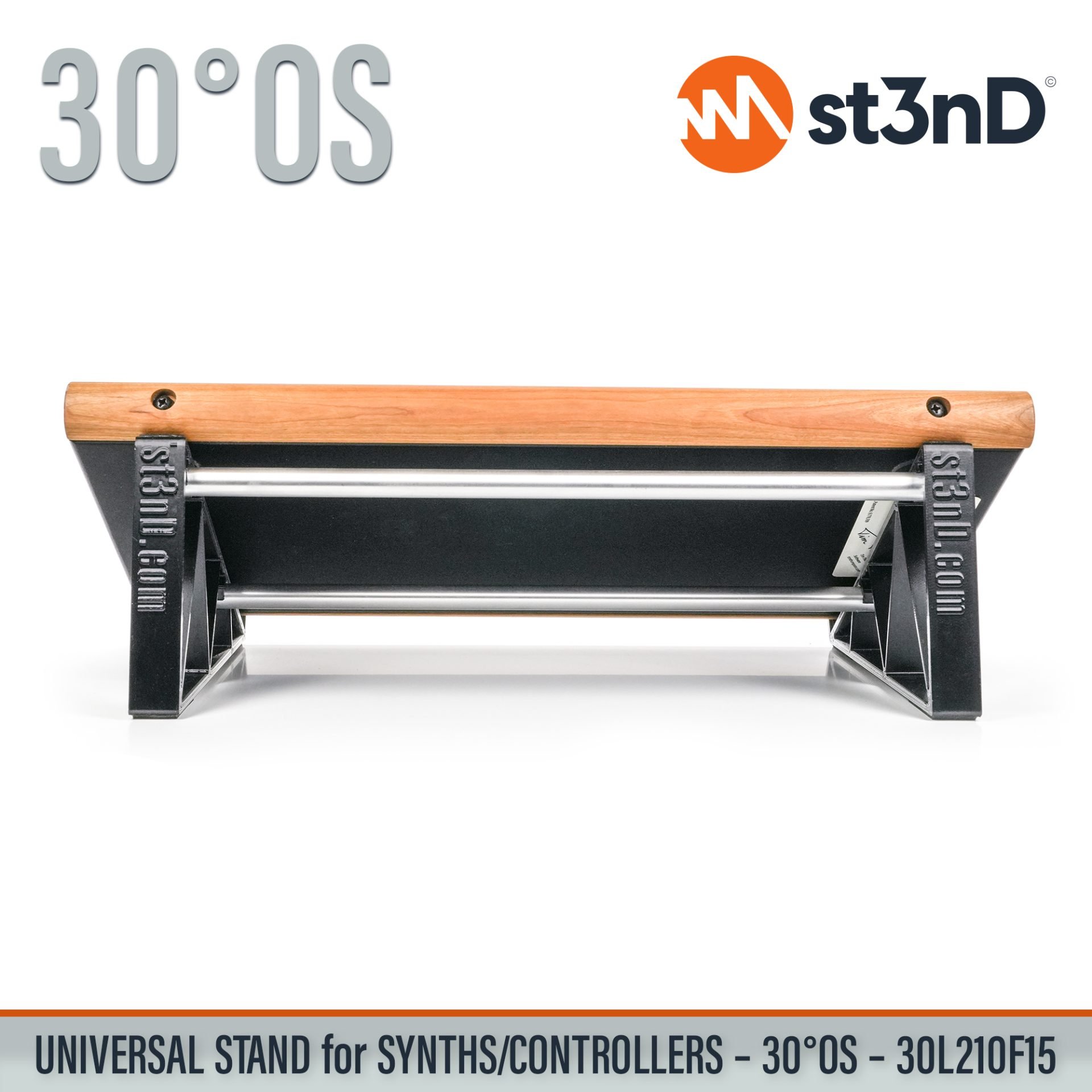 AUDIO DEVICES controller CONTROLLERS home studio instrument accessory LINNSTRUMENT 128 portable raised ROGER LINN DESIGN ROGER LINN DESIGN LINNSTRUMENT 128 st3nD stable stand strong studio accessory sturdy synth synth accessory synth desktop stand SYNTHS tilted