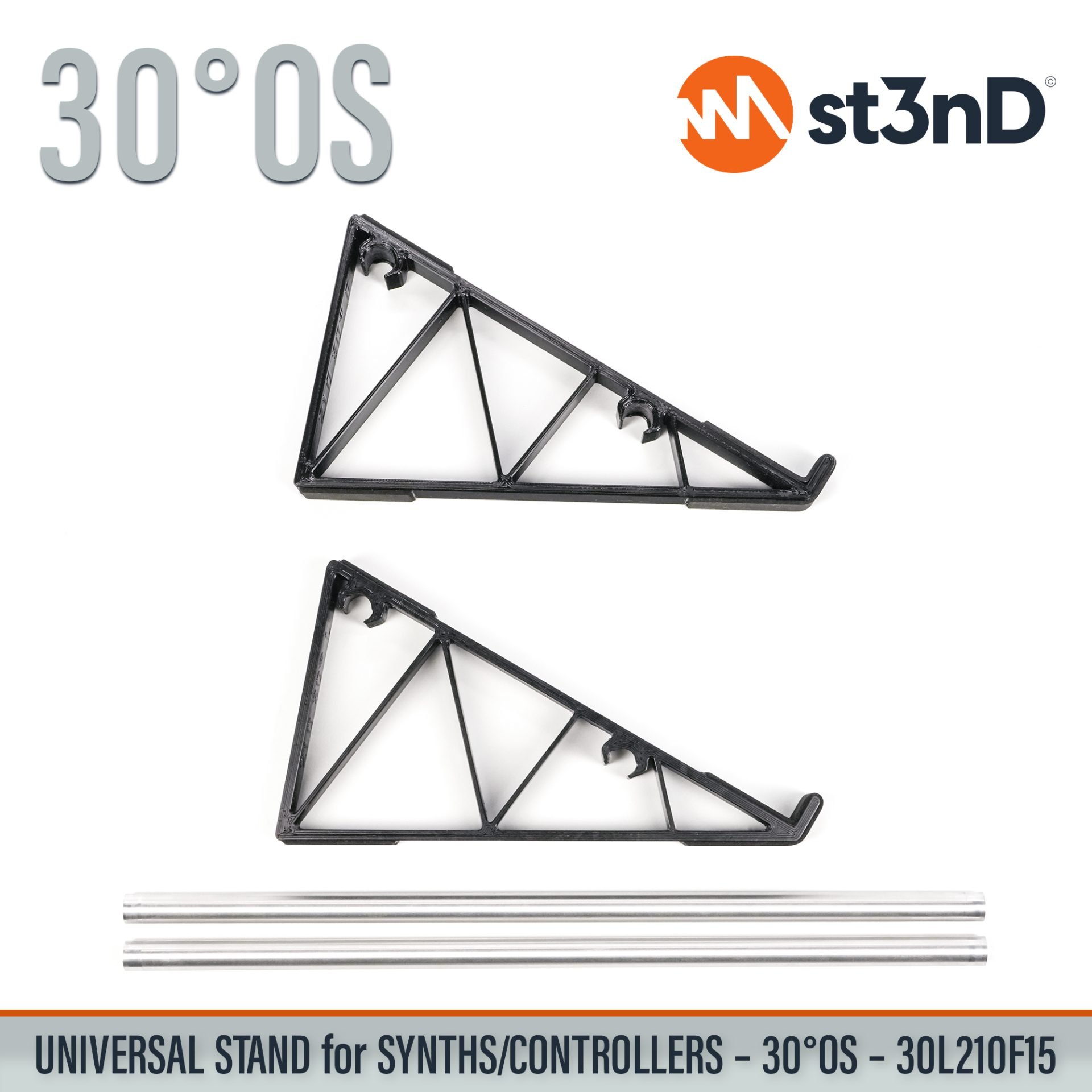 AUDIO DEVICES controller CONTROLLERS home studio instrument accessory LINNSTRUMENT 128 portable raised ROGER LINN DESIGN ROGER LINN DESIGN LINNSTRUMENT 128 st3nD stable stand strong studio accessory sturdy synth synth accessory synth desktop stand SYNTHS tilted