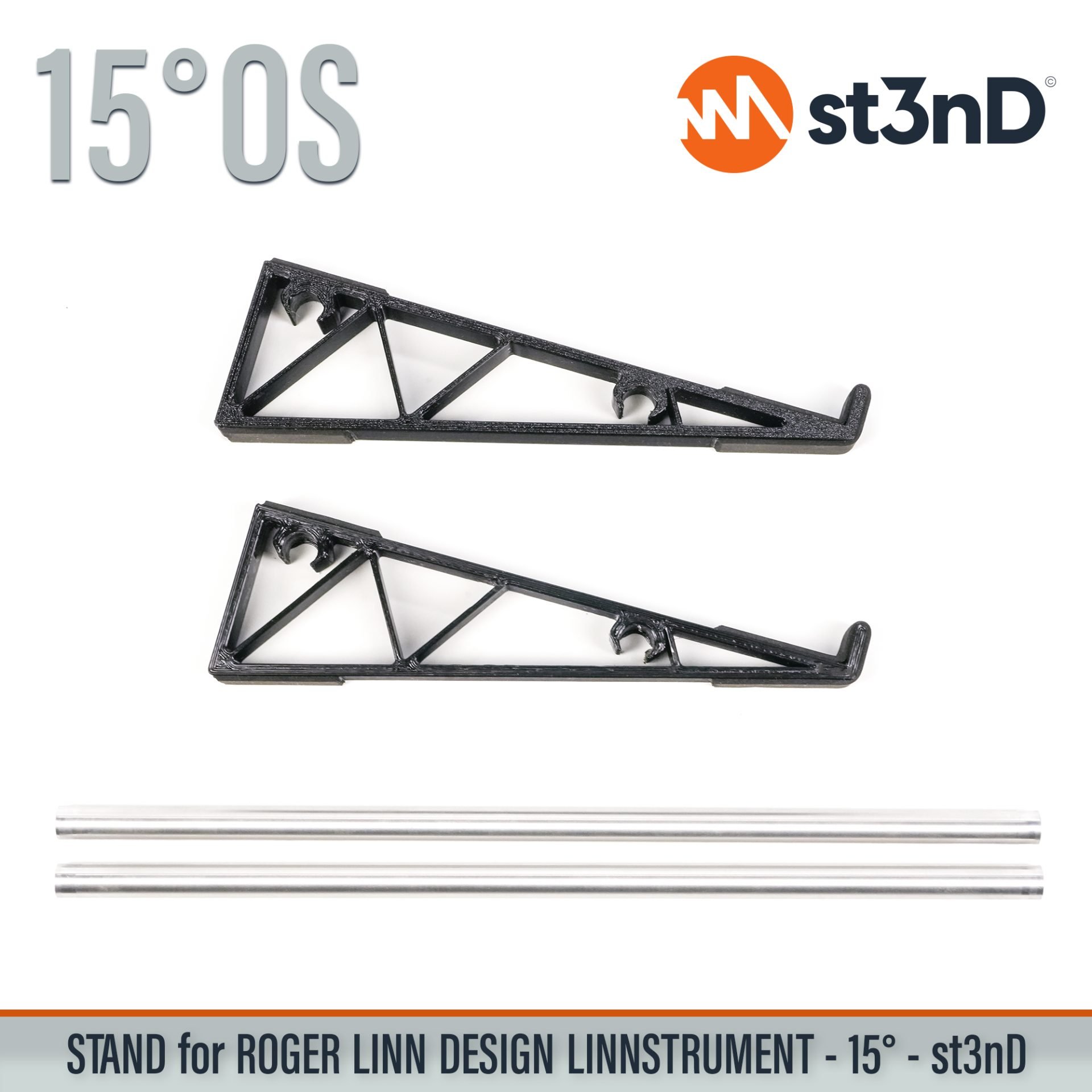 controller home studio instrument accessory LINNSTRUMENT LINNSTRUMENT 128 midi controller portable ROGER LINN DESIGN ROGER LINN DESIGN LINNSTRUMENT ROGER LINN DESIGN LINNSTRUMENT 128 st3nD stable stand strong studio accessory sturdy synth synth accessory tilted